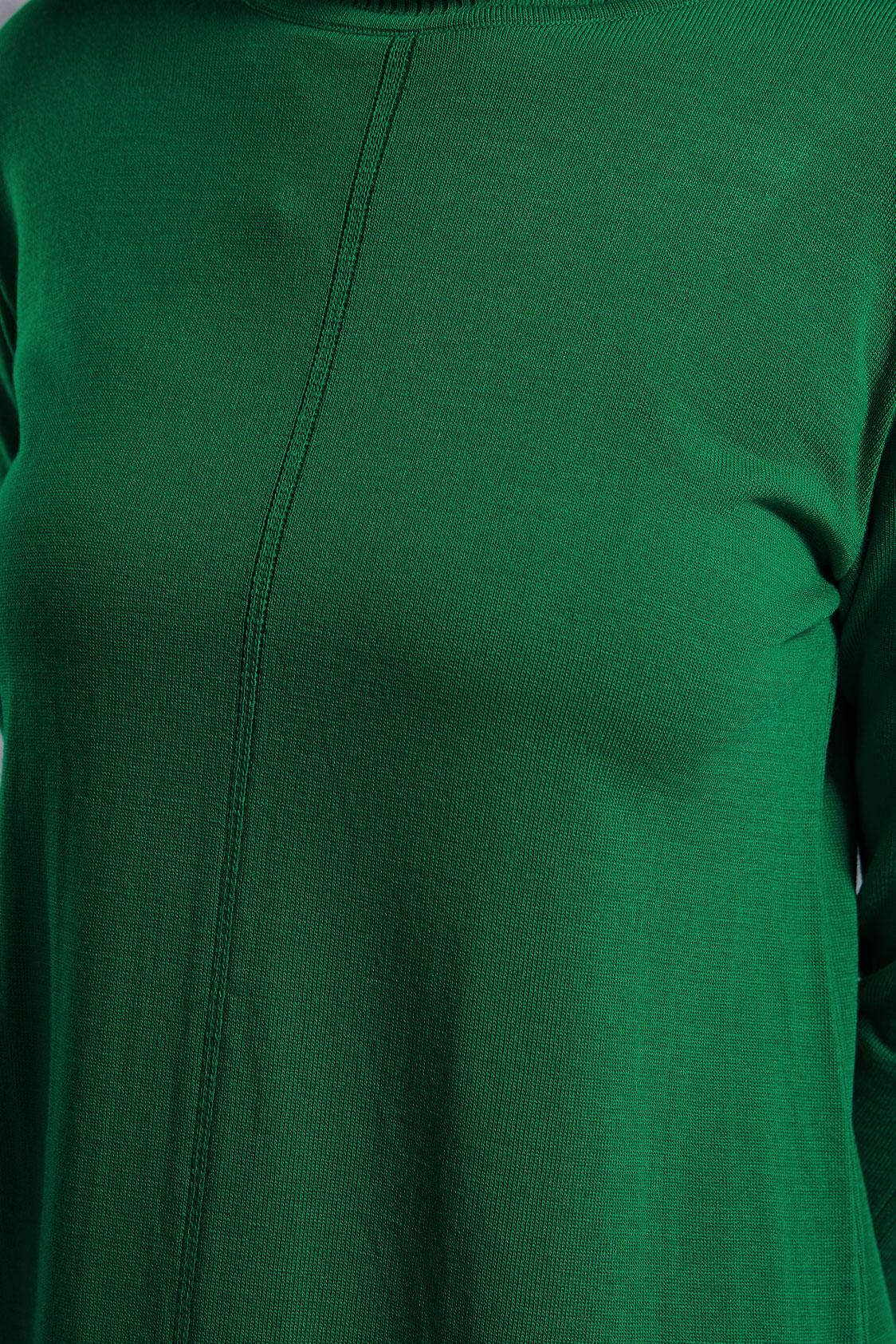 Tesettür giyim YEŞİL TRİKO TUNİK 44933