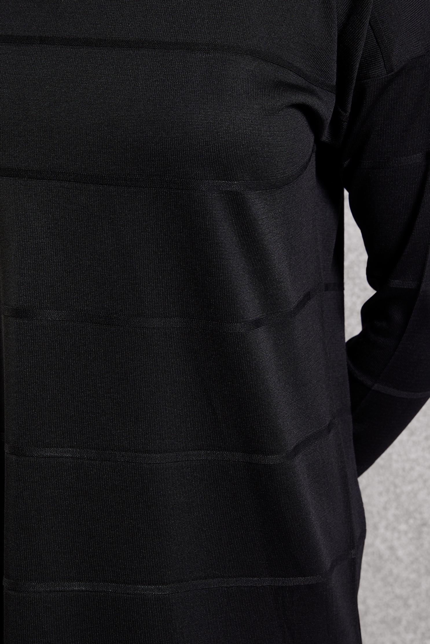 Tesettür giyim SİYAH DÜZ TRİKO TUNİK 44975