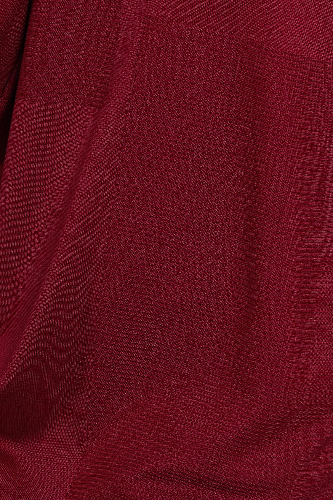 Tesettür giyim KIRMIZI TRİKO TUNİK 44976