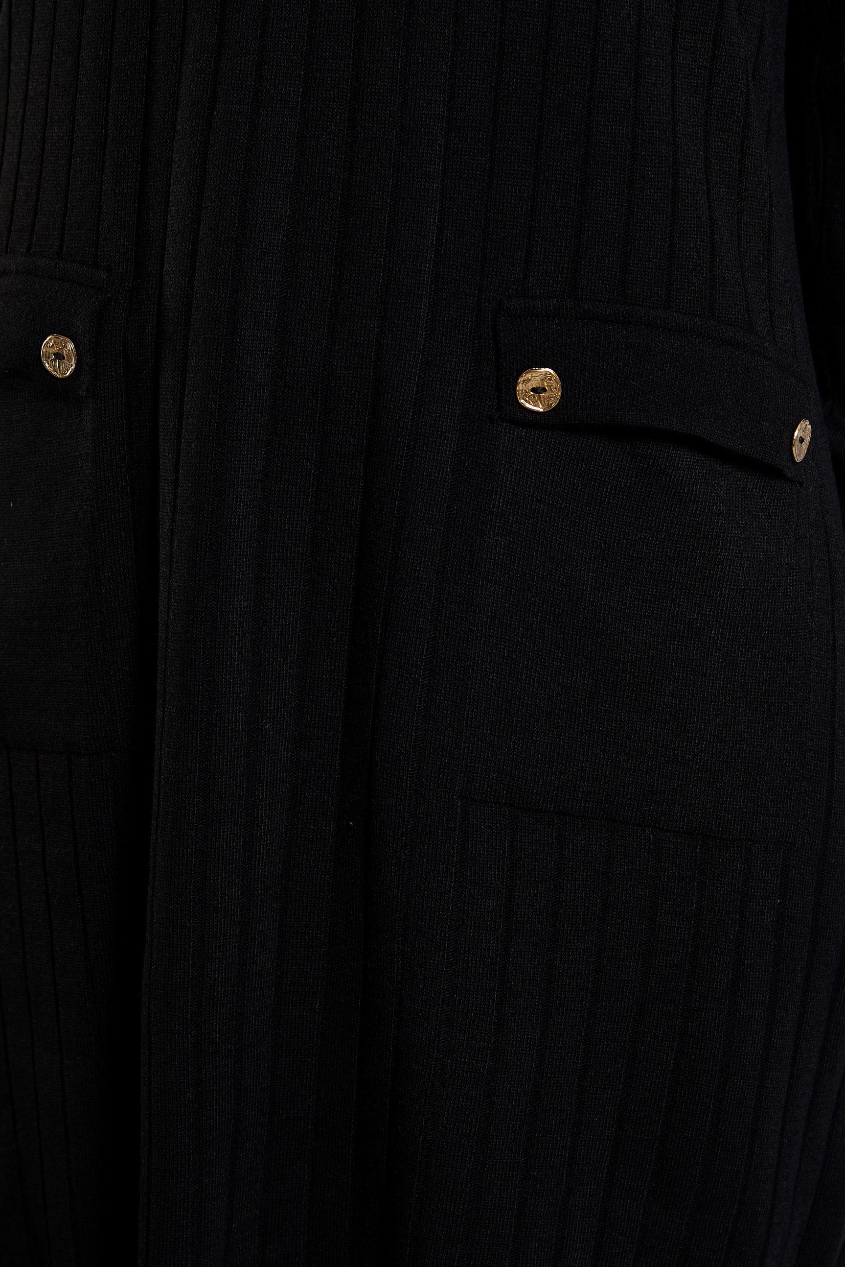 Tesettür giyim SİYAH TRİKO TUNİK 44979