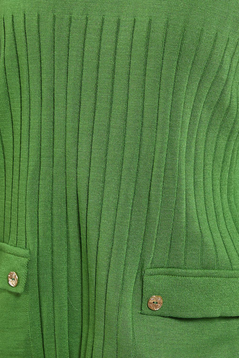 Tesettür giyim YEŞİL TRİKO TUNİK 44979