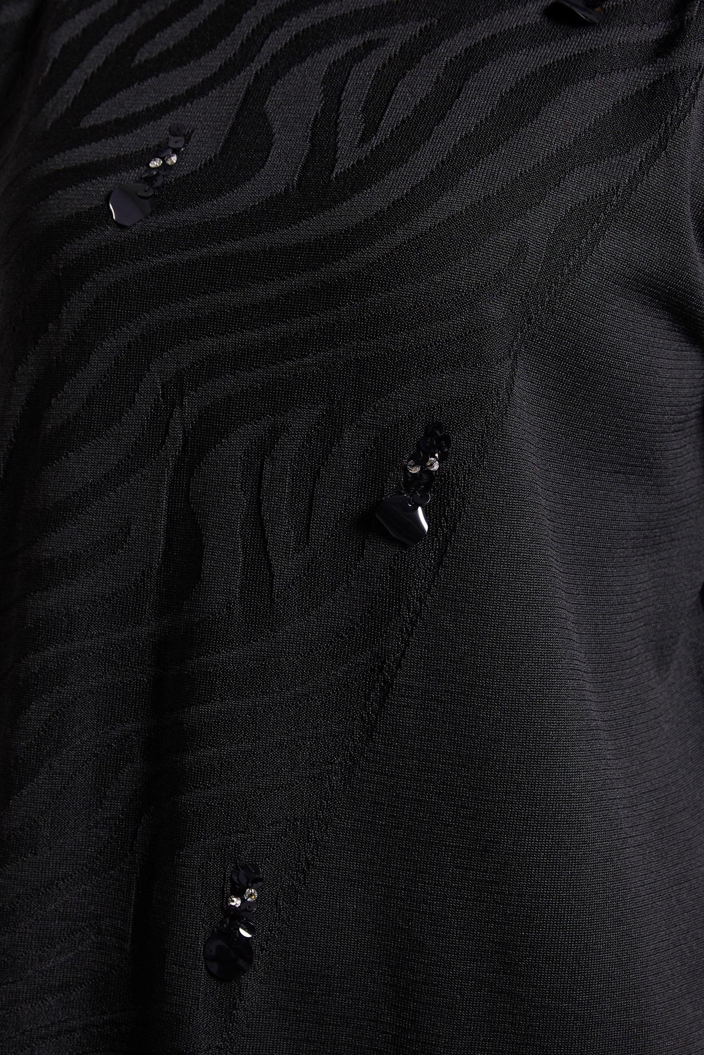 Tesettür giyim SİYAH TRİKO TUNİK 44980