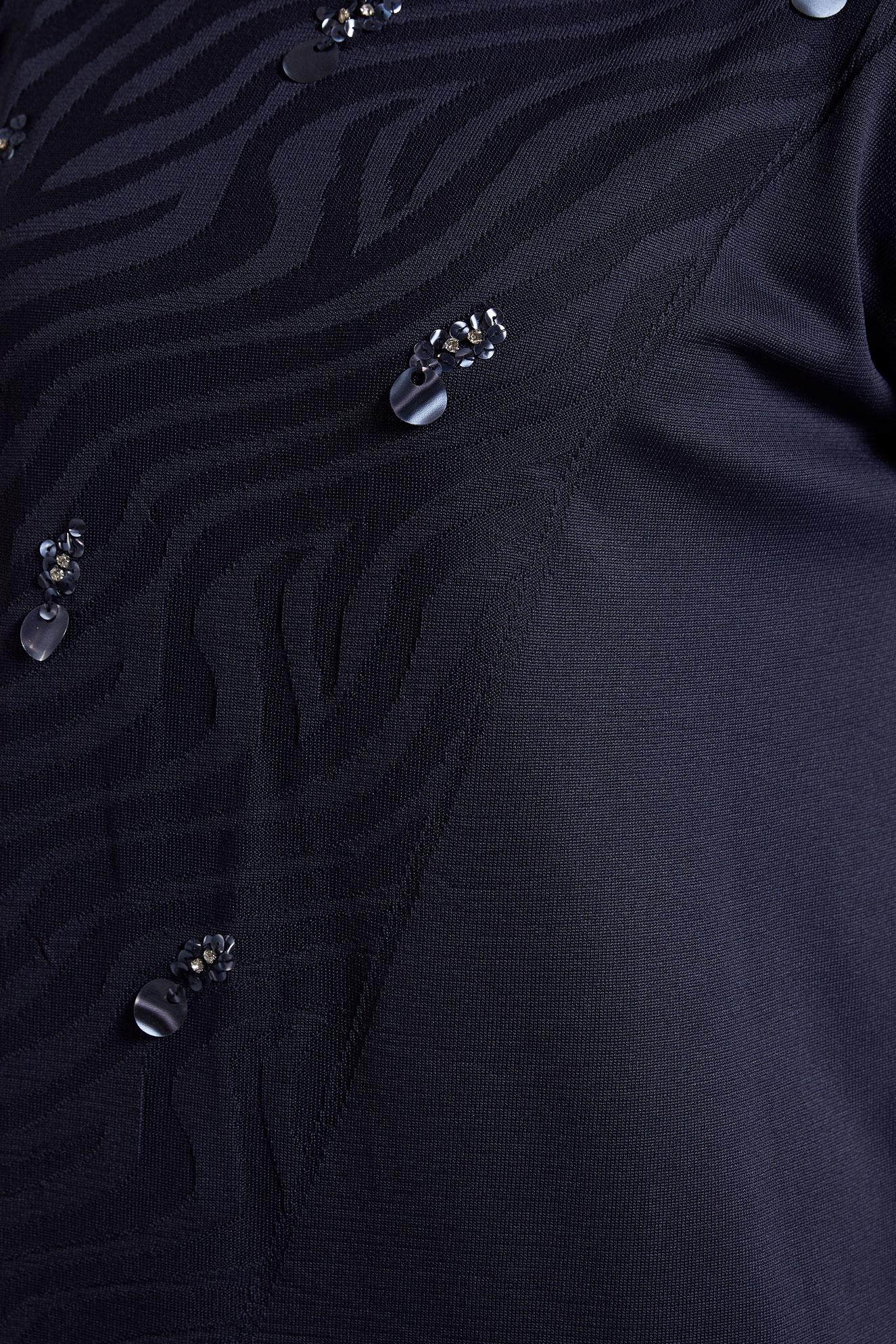 Vêtements hijab BLEU MARINE TUNIQUE EN TRICOT 44980