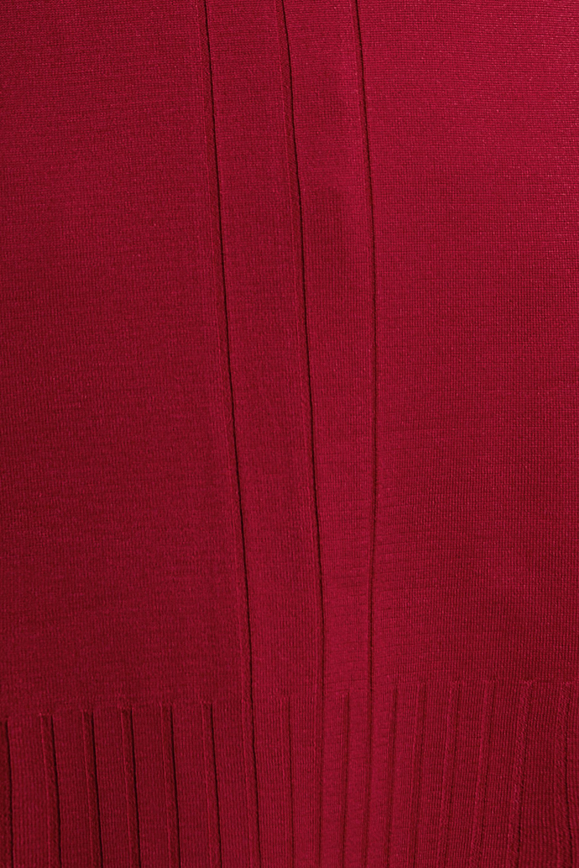 Tesettür giyim KIRMIZI TESETTÜR TRİKO TUNİK 44982