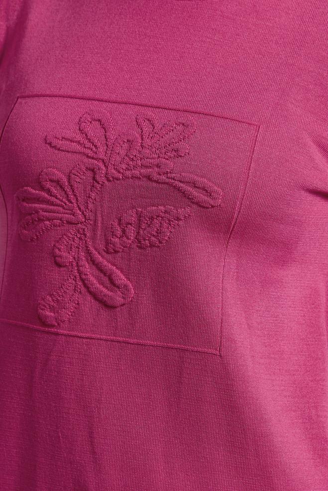 Hijab clothing FUCHSIA KNITWEAR TUNIC 44984 - ALVİNA