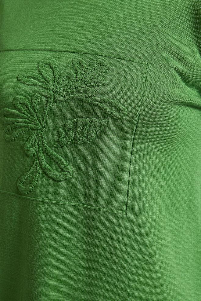 Hijab clothing GREEN KNITWEAR TUNIC 44984 - ALVİNA