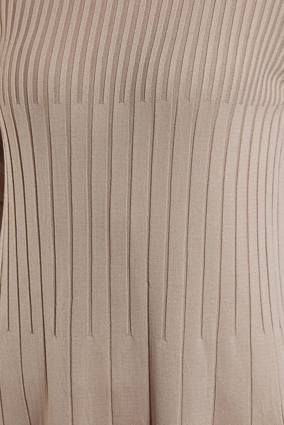 Tesettür giyim BEJ TRİKO TUNİK 44986