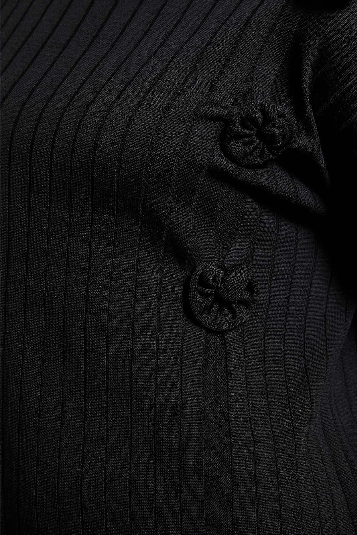 Tesettür giyim SİYAH TRİKO TUNİK 44992