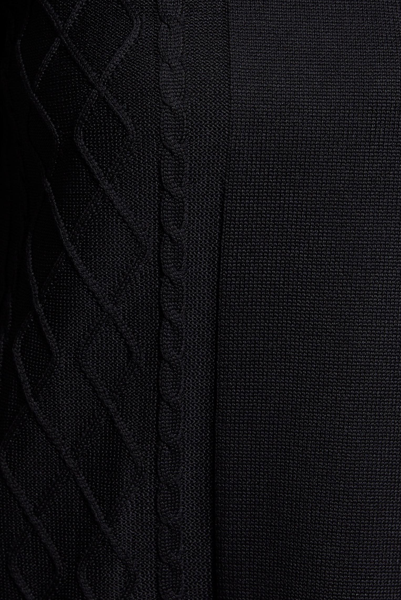 Tesettür giyim SİYAH TRİKO TUNİK 44994