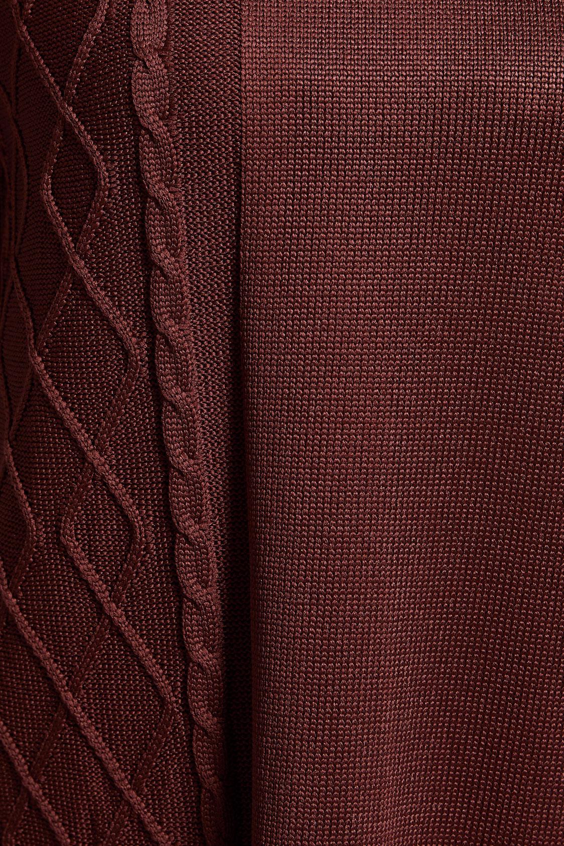 Tesettür giyim KAHVE TRİKO TUNİK 44994