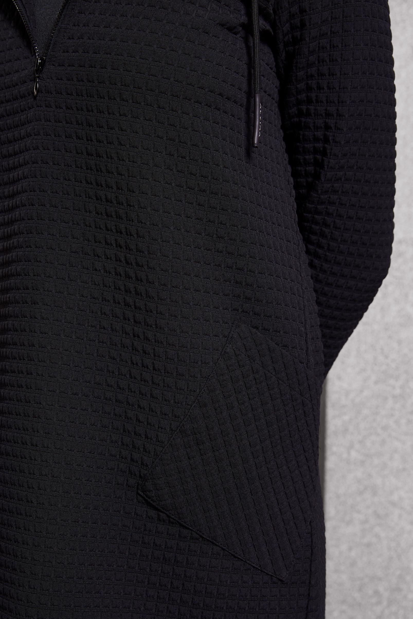 Tesettür giyim SİYAH KAPİTONE DESENLİ TUNİK 45100