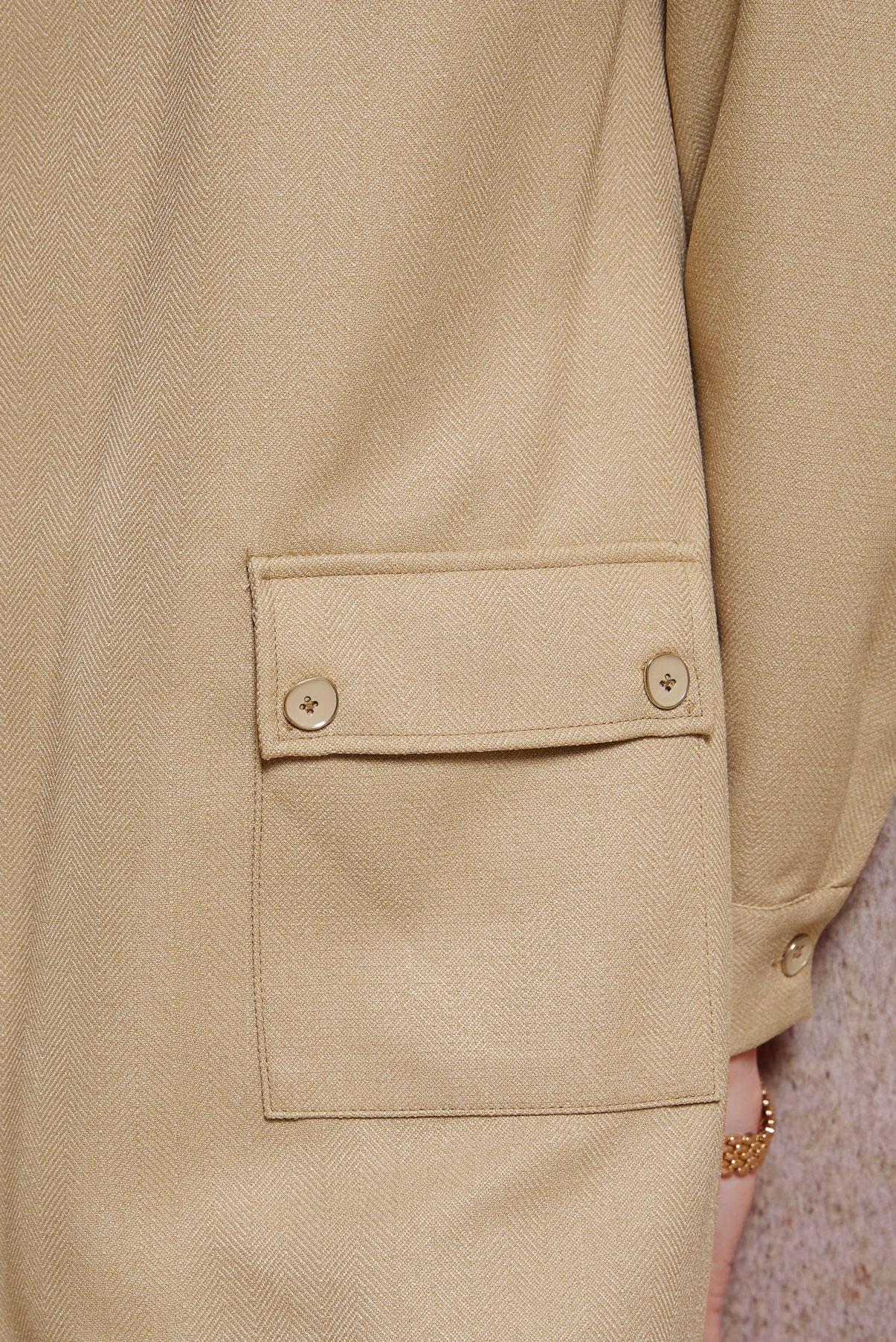 Vêtements hijab BRUN TUNIQUE LONGUE MODESTE 45116