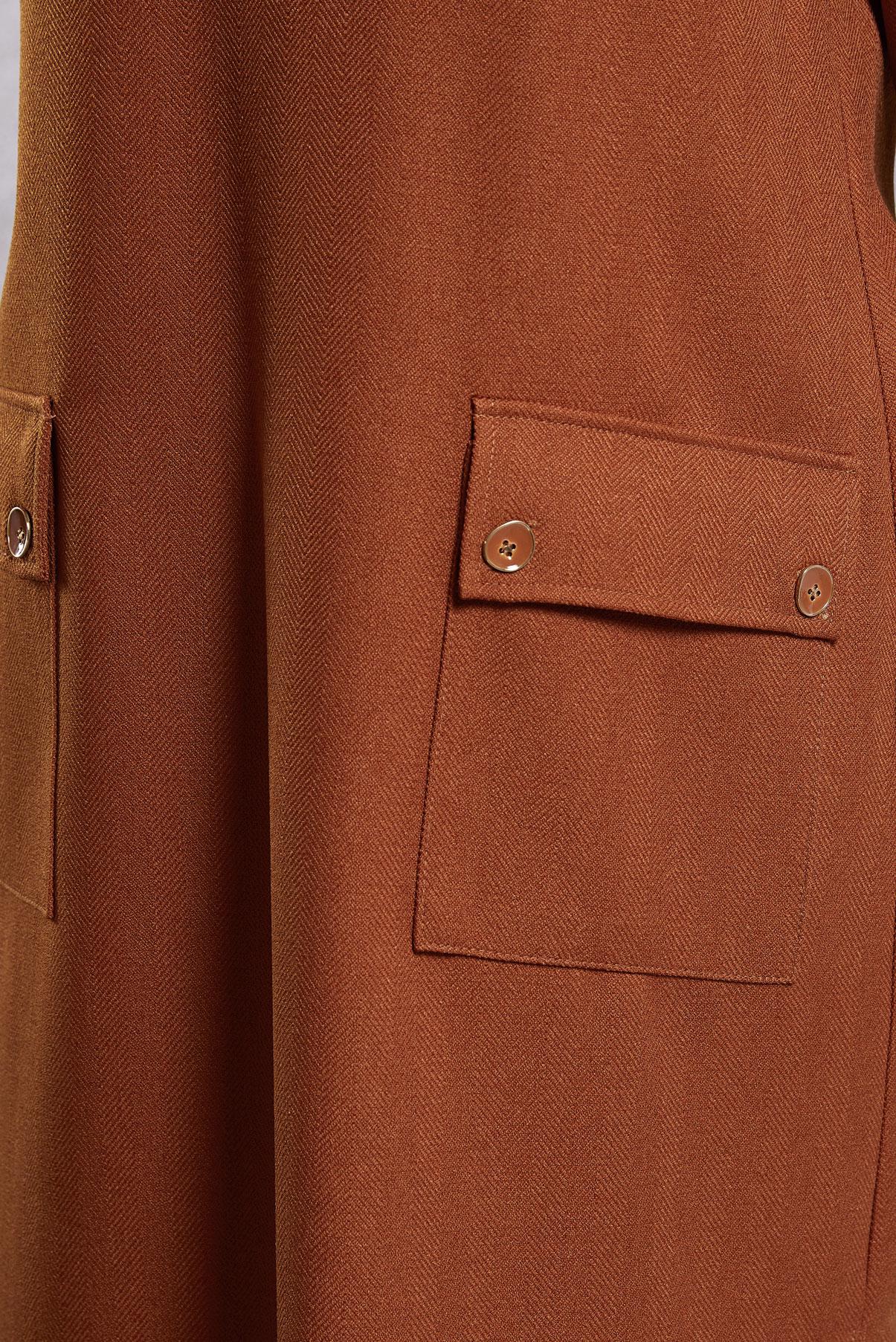 Tesettür giyim TURUNCU UZUN TESETTÜR TUNİK 45116