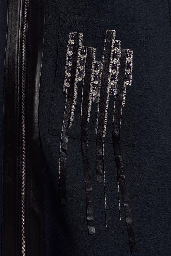 Tesettür giyim LACİVERT FERMUARLI TUNİK 45156 - ALVİNA