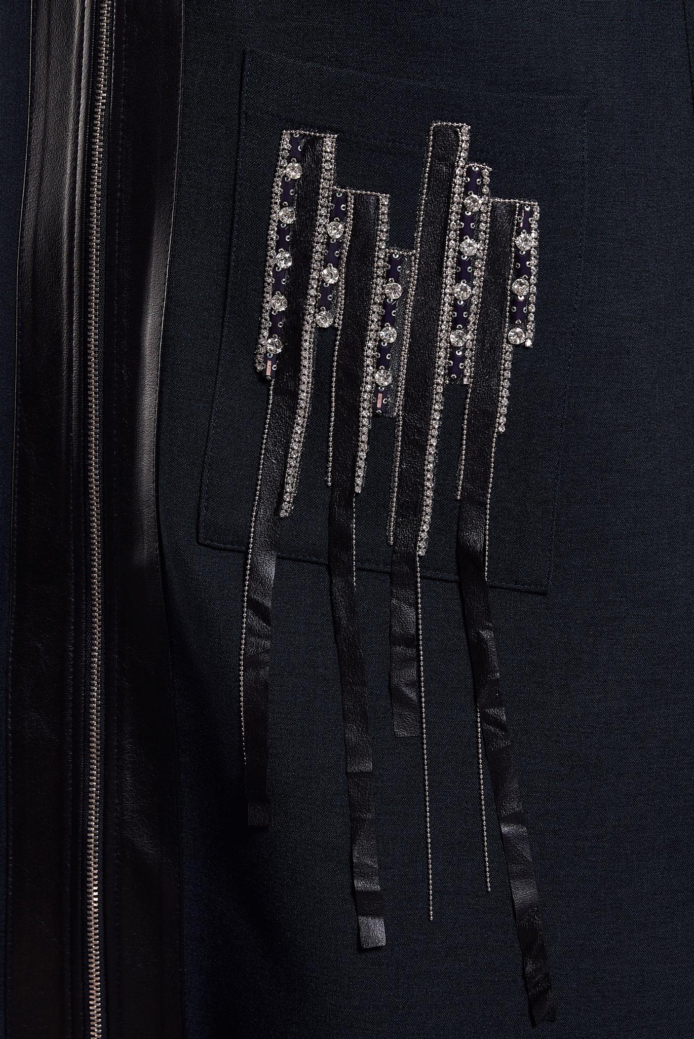 Tesettür giyim LACİVERT FERMUARLI TUNİK 45156