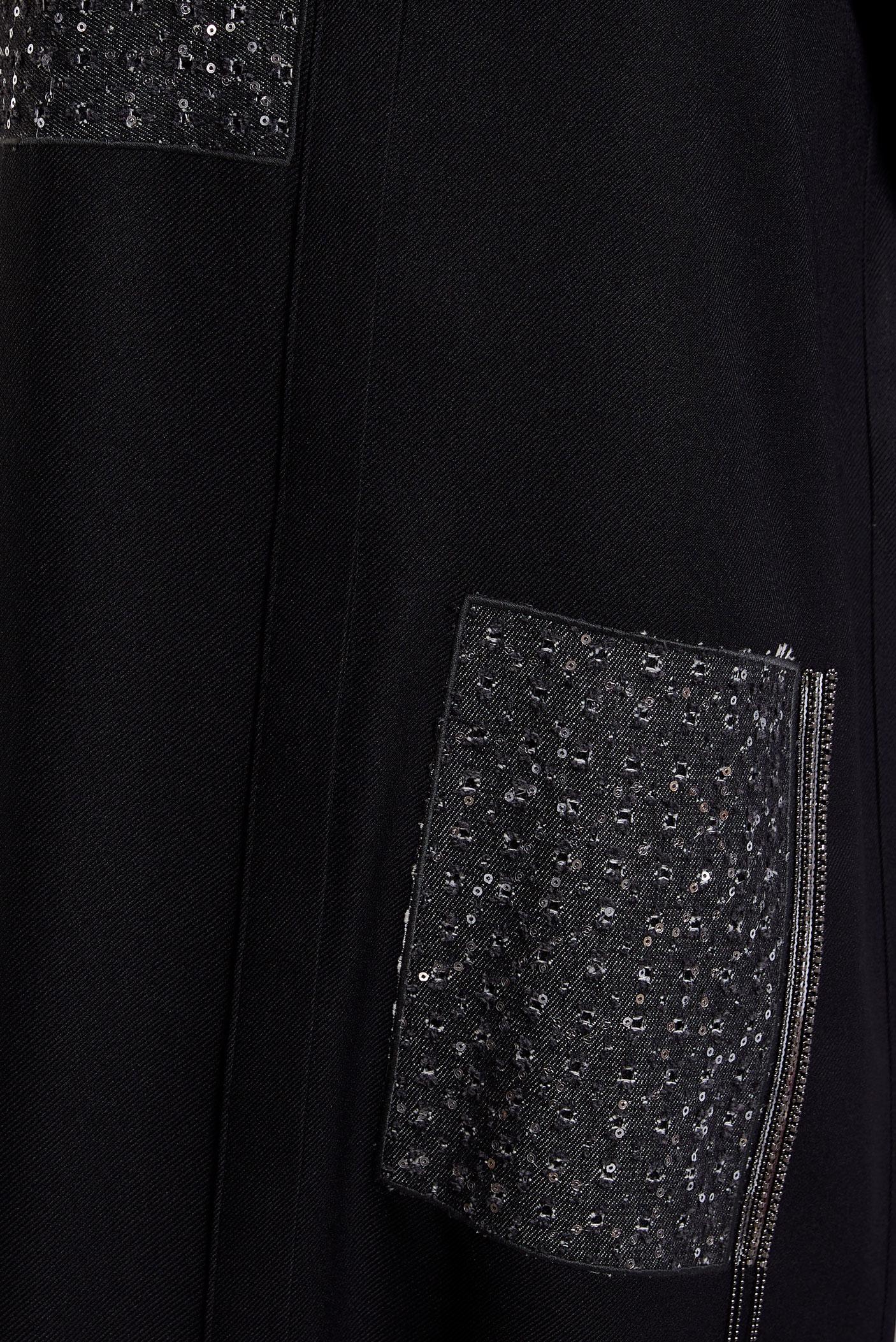 Tesettür giyim SİYAH TAŞ DETAYLI TUNİK 45157