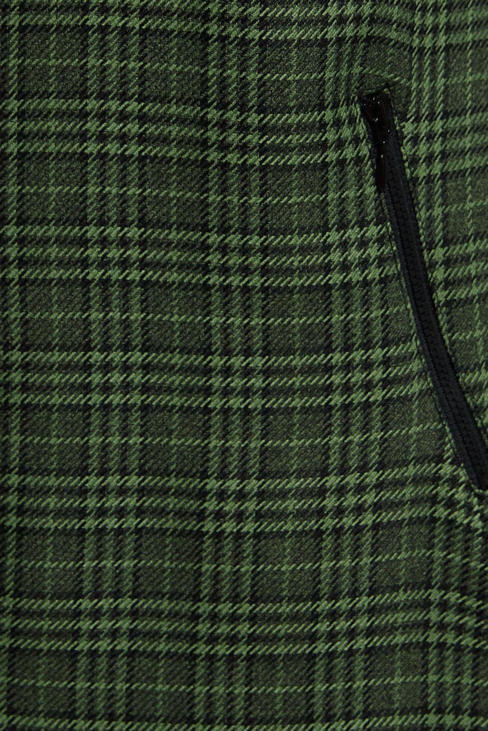 Vêtements hijab VERT TUNIQUE À CARREAUX 45165