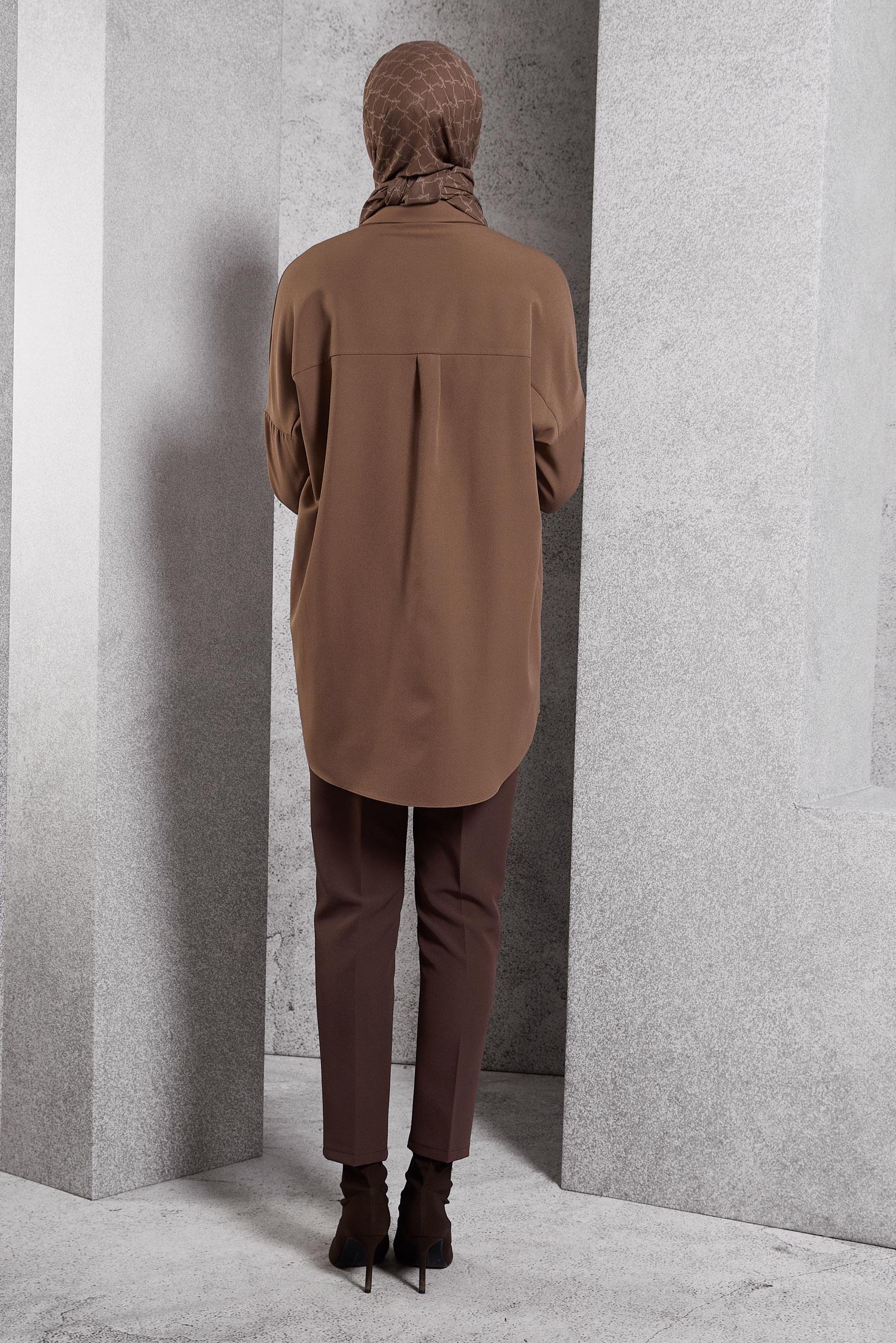 Vêtements hijab VISON TUNIQUE CHEMISE BASIQUE 45166