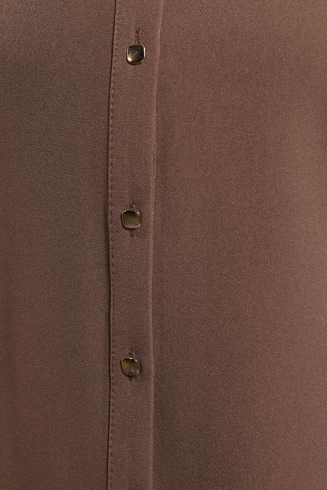 Vêtements hijab VISON TUNIQUE CHEMISE BASIQUE 45166 - ALVİNA