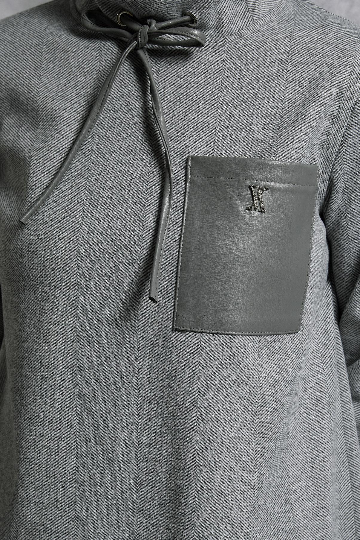 Tesettür giyim SİYAH CEP DETAYLI TUNİK 45182