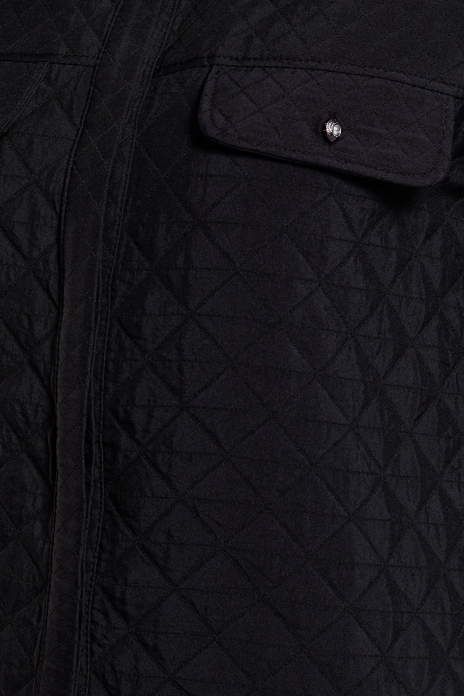 Tesettür giyim SİYAH KAPİTONE DESENLİ TUNİK 45225