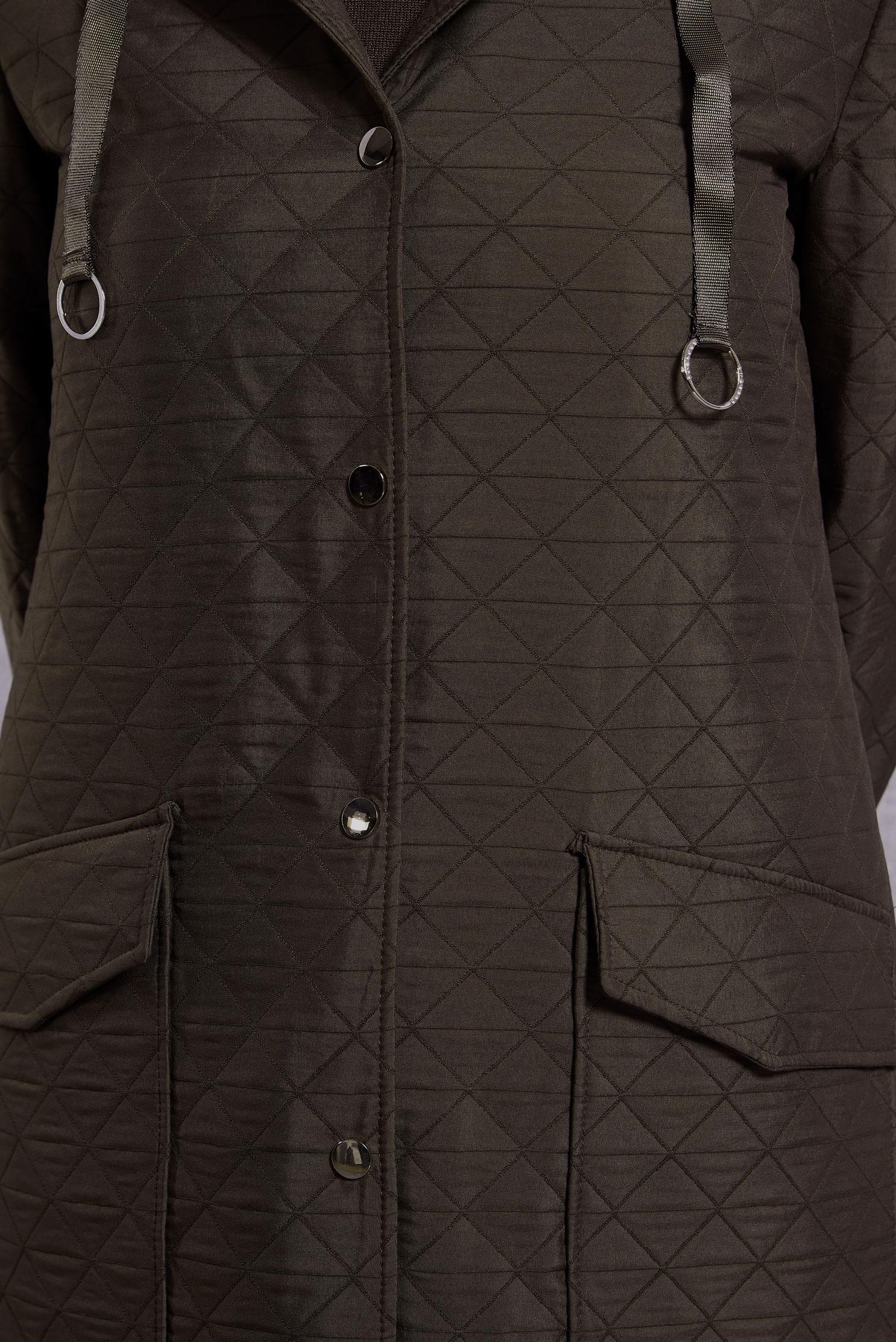 Vêtements hijab BRUN TRENCH-COAT À CAPUCHE 10912