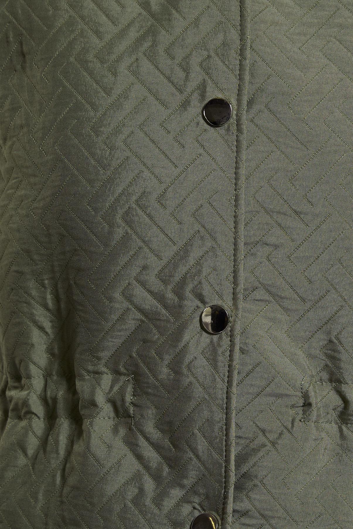 Vêtements hijab KAKI TRENCH-COAT À CAPUCHE 10913