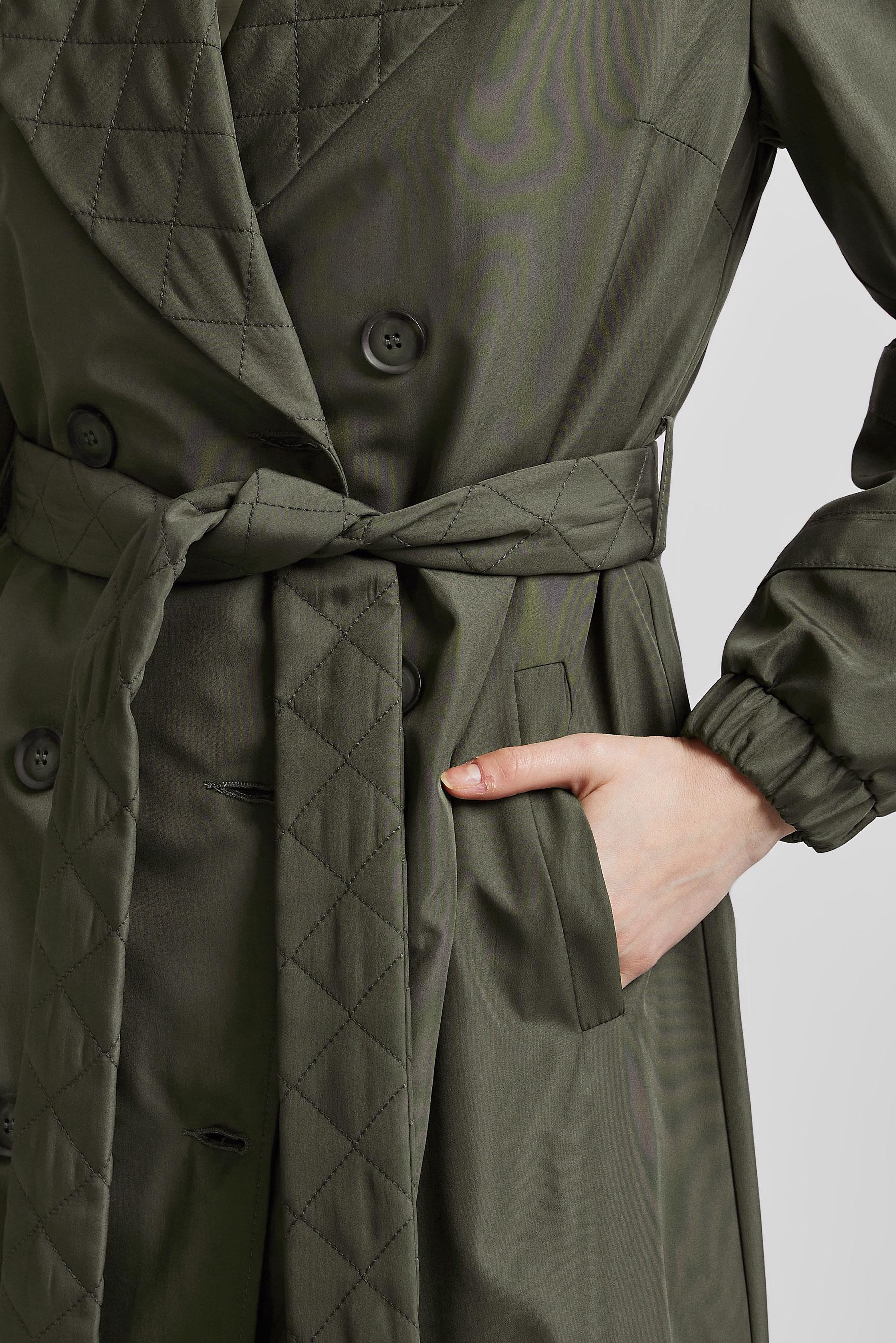 Vêtements hijab KAKI TRENCH-COAT CEINTURÉ 10915