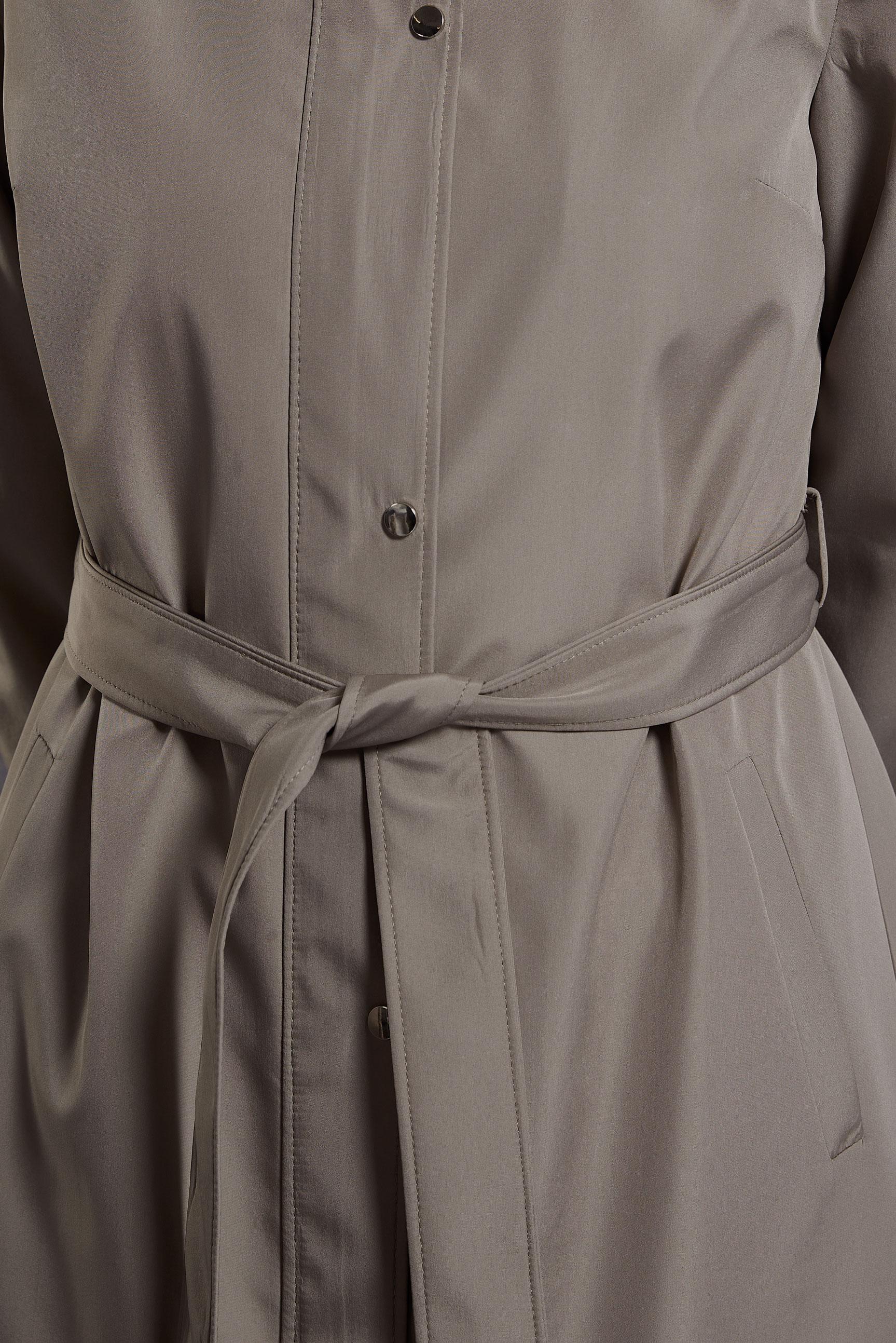 Vêtements hijab BRUN TRENCH-COAT CEINTURÉ 10917