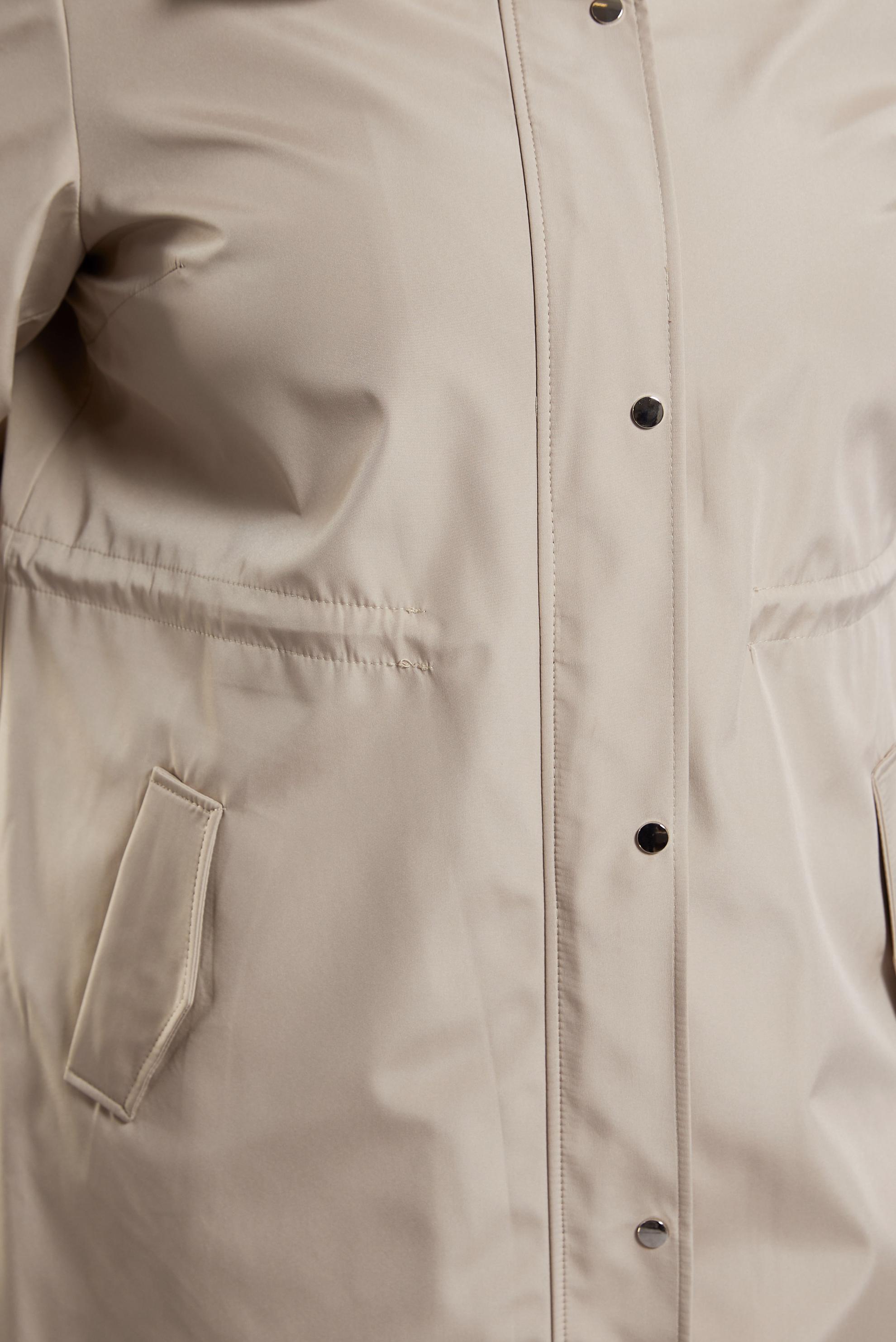 Vêtements hijab BEIGE TRENCH-COAT À CAPUCHE 10918