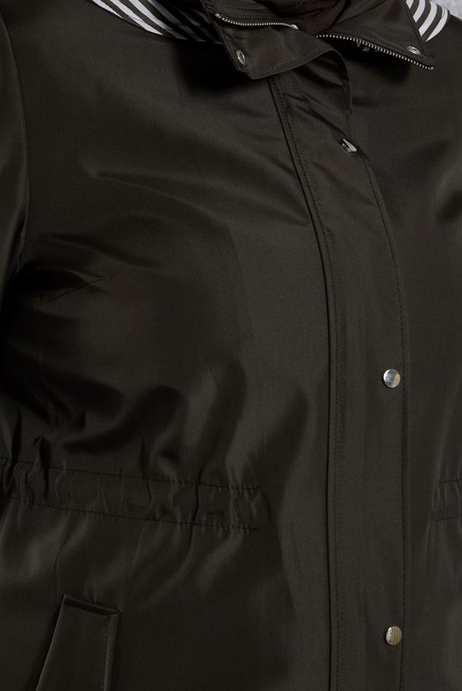 Vêtements hijab BRUN TRENCH-COAT À CAPUCHE 10918 - ALVİNA