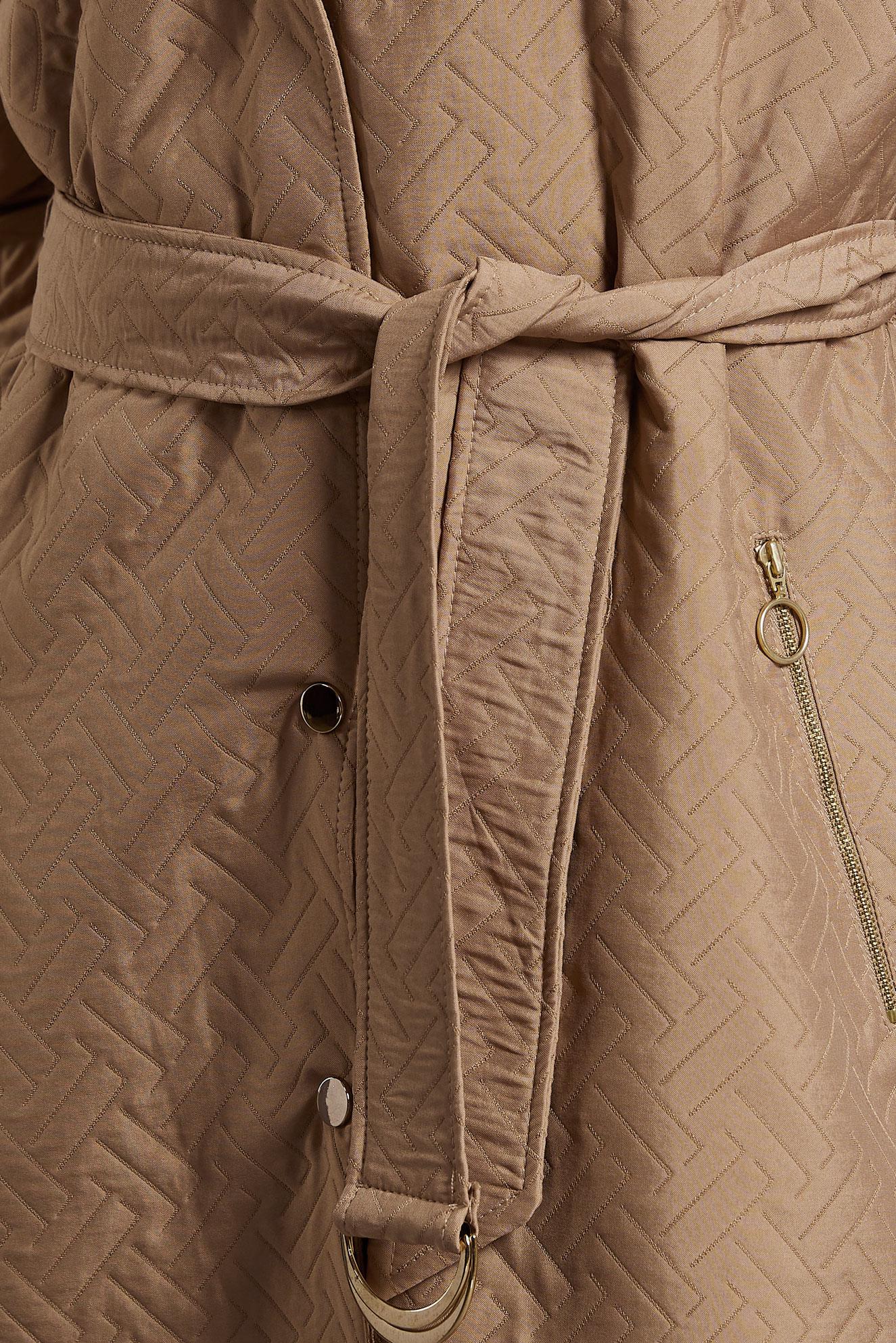 Vêtements hijab BRUN TRENCH-COAT CEINTURÉ 10928