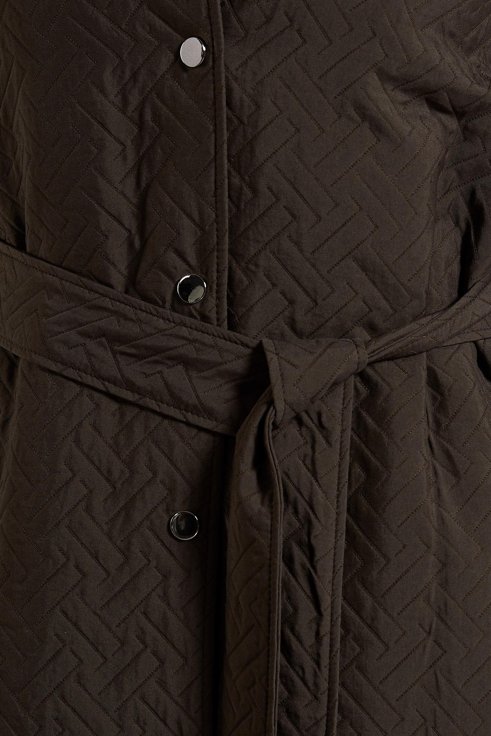 Vêtements hijab BRUN TRENCH-COAT CEINTURÉ 10928