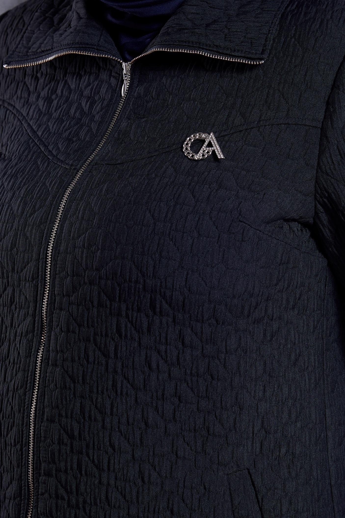 Hijab clothing NAVY BLUE QUILTED TRENCH COAT 10930