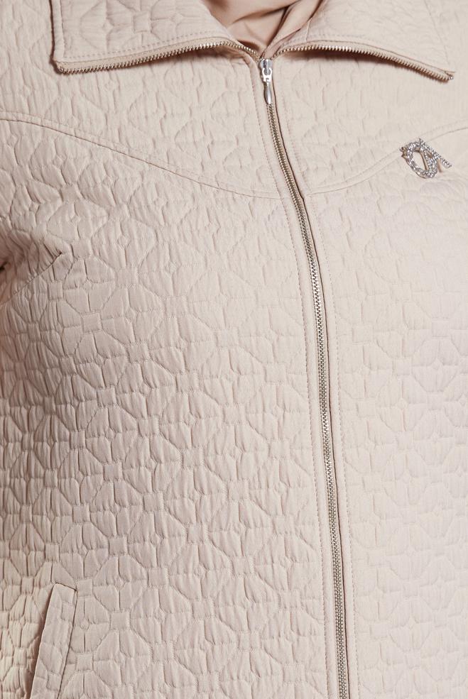 Vêtements hijab BEIGE TRENCH-COAT MATELASSÉ 10930 - ALVİNA