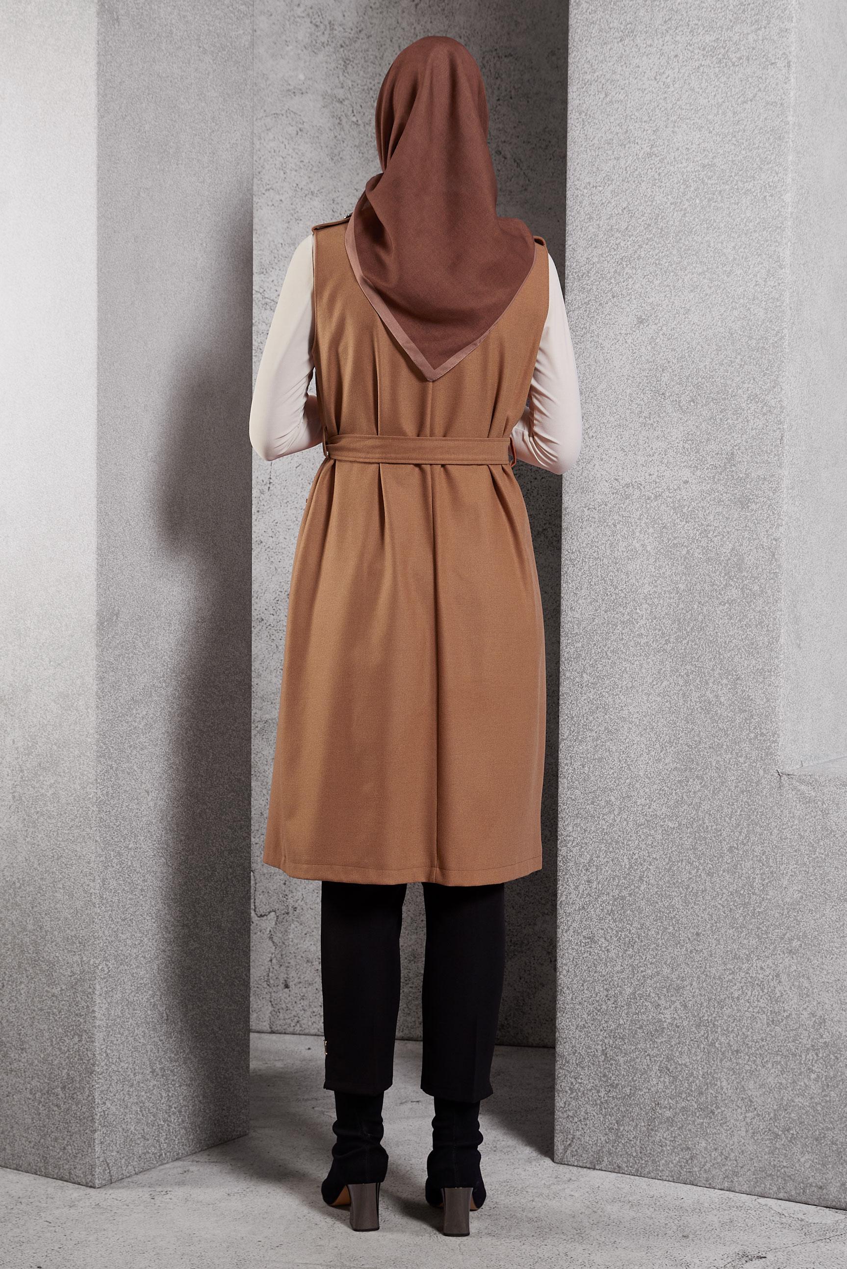 Vêtements hijab TABA GILET CEINTURÉ 45187