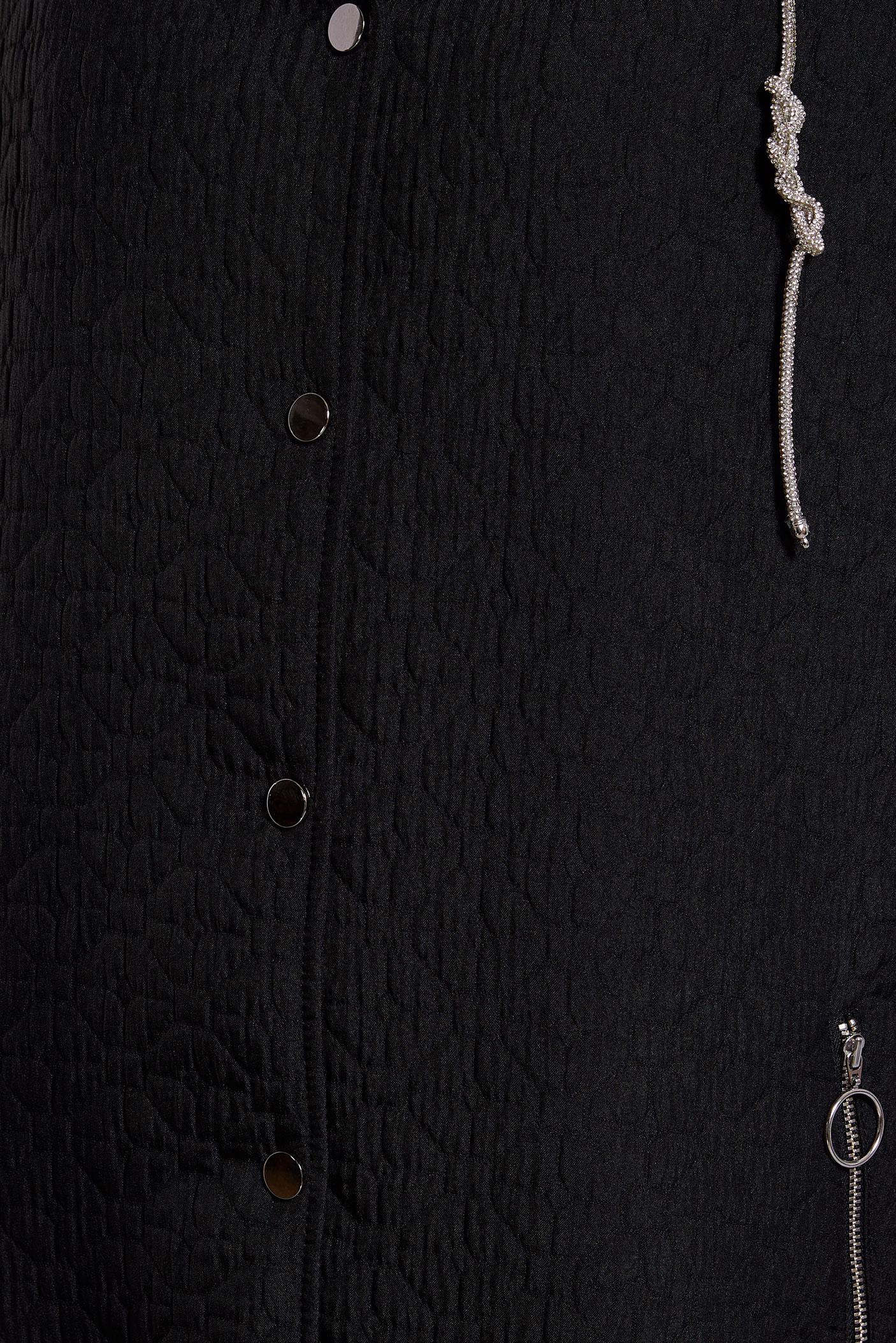 Tesettür giyim SİYAH CEPLİ KAPİTONE YELEK 45243