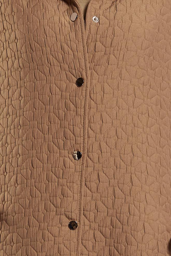 Vêtements hijab BRUN GILET MATELASSÉ 45243 - ALVİNA