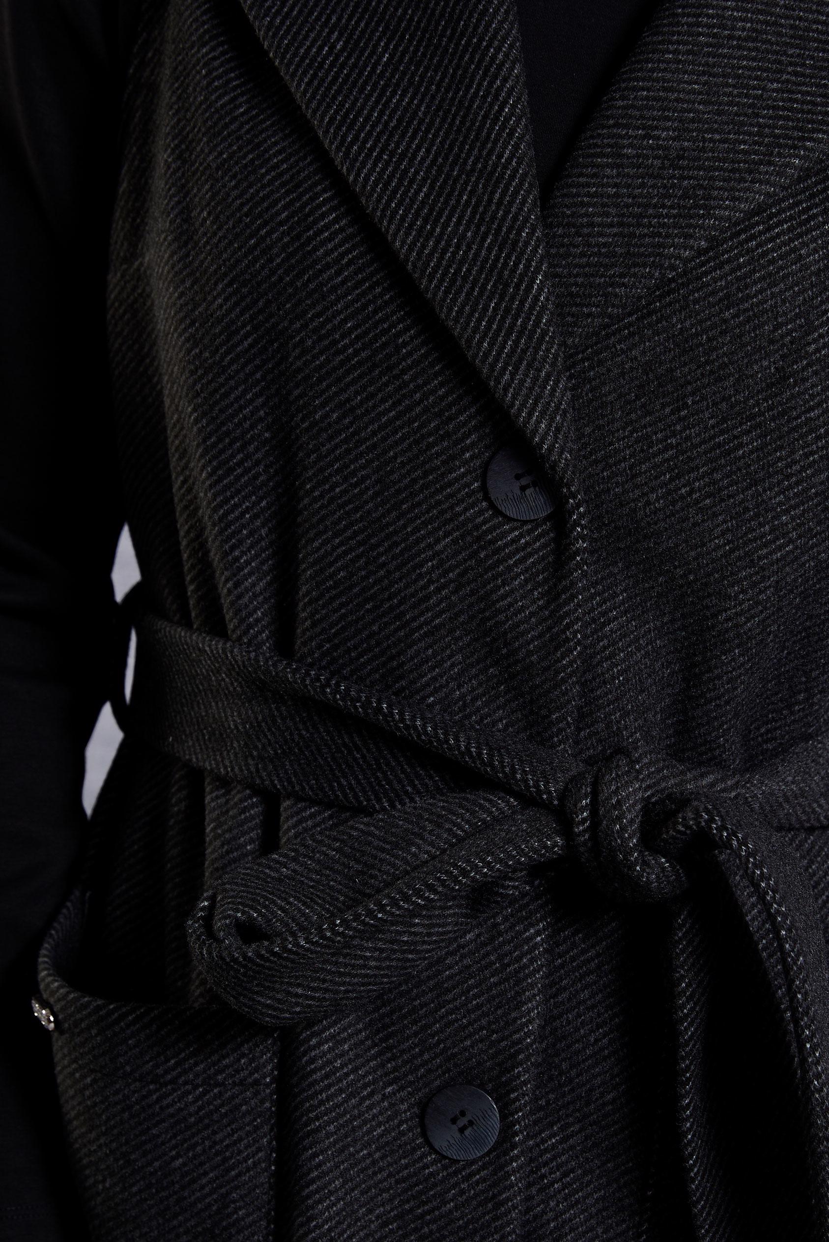 Tesettür giyim SİYAH KUŞAKLI YELEK 45303