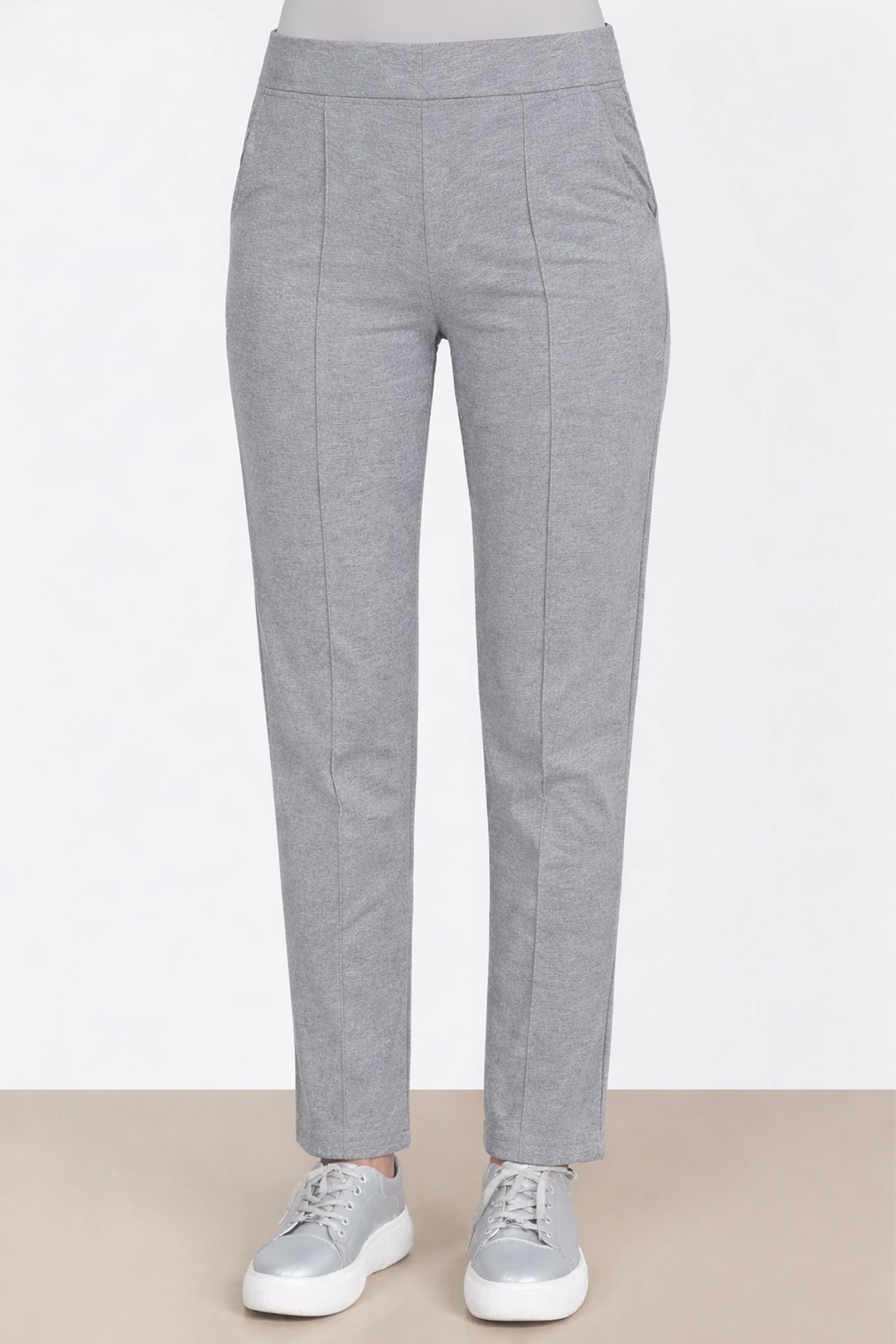 Hijab clothing GREY ELASTIC WAIST SWEATPANTS 70395