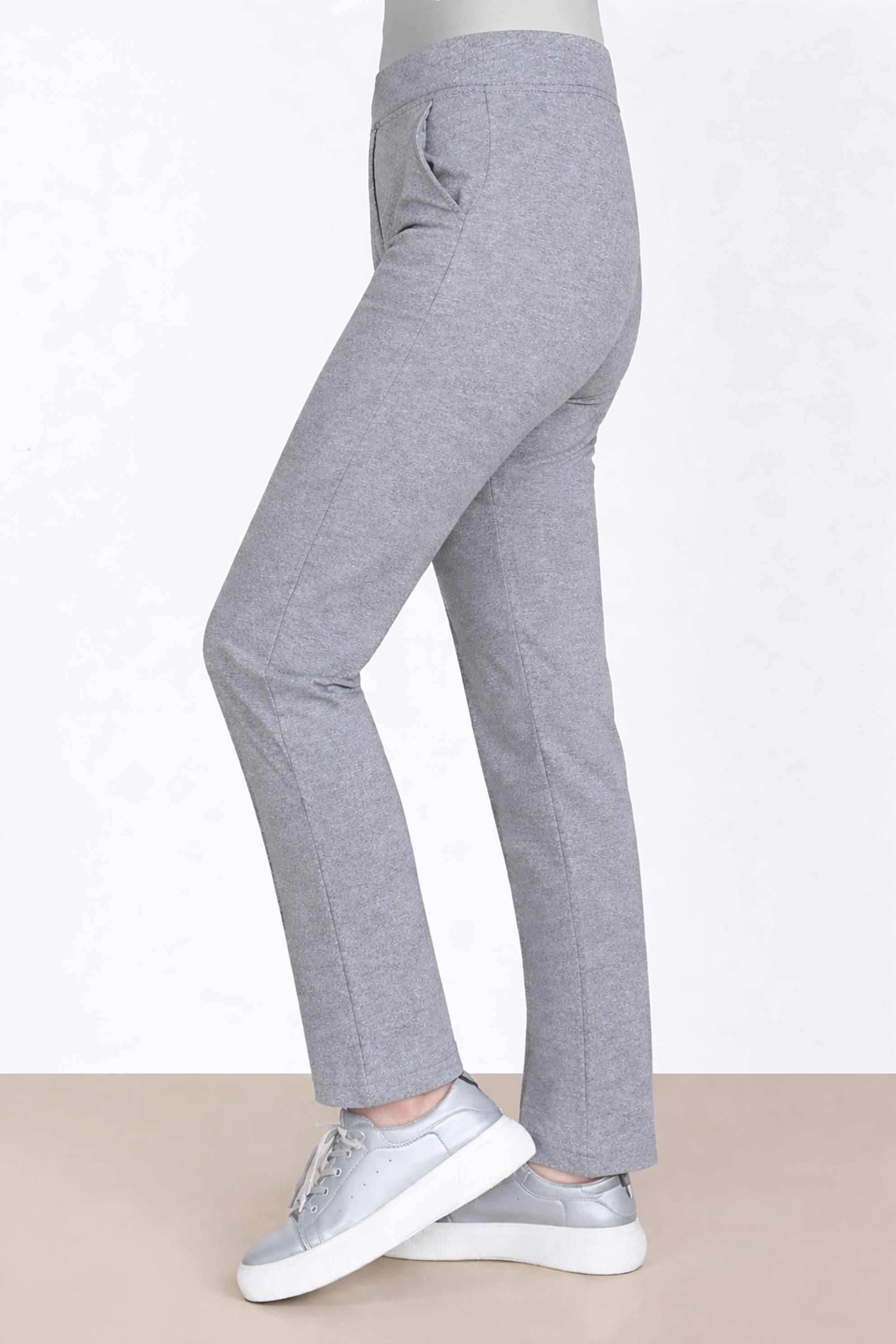 Hijab clothing GREY ELASTIC WAIST SWEATPANTS 70395