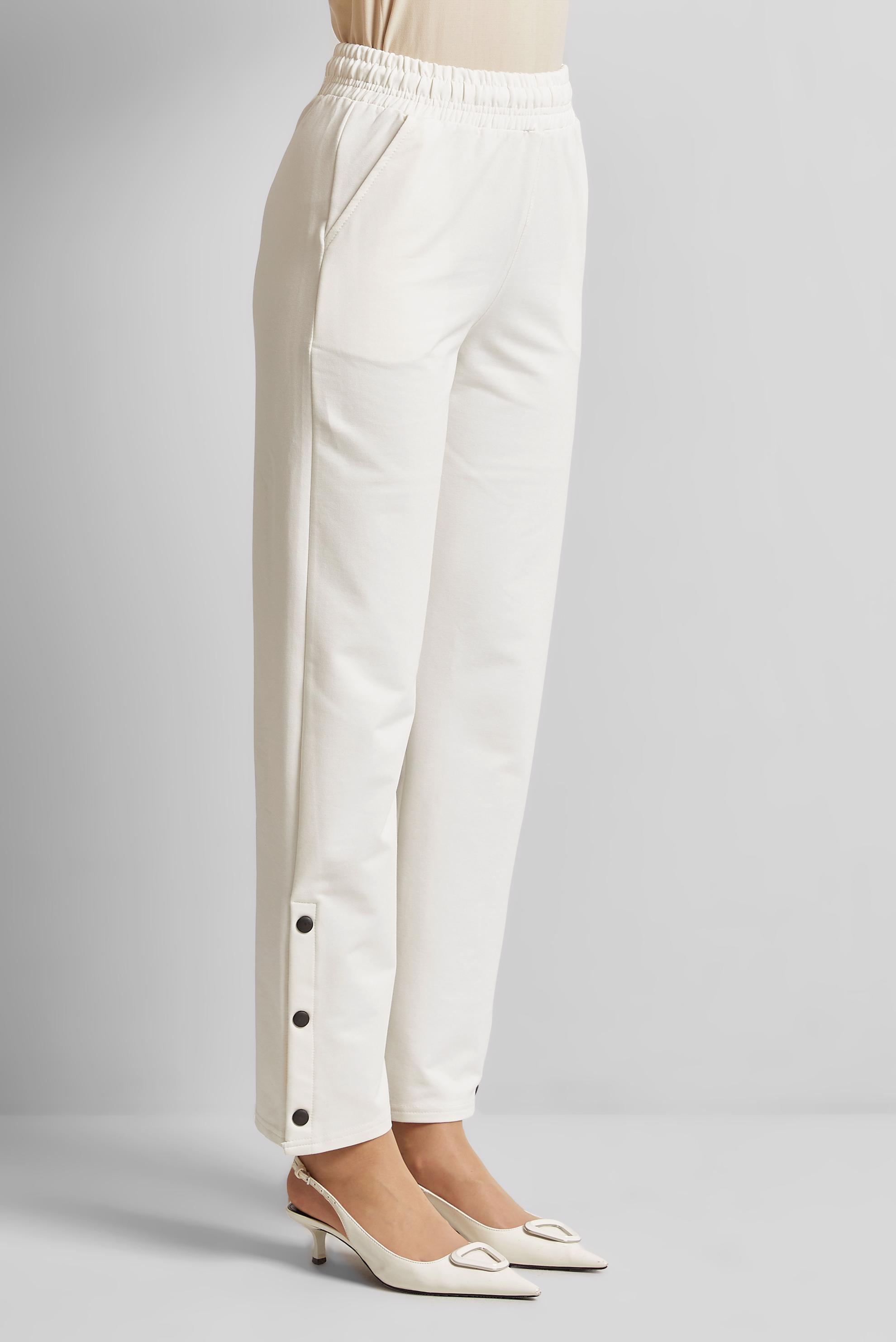 Hijab clothing WHITE ELASTIC WAIST TRACKSUIT PANTS 70570