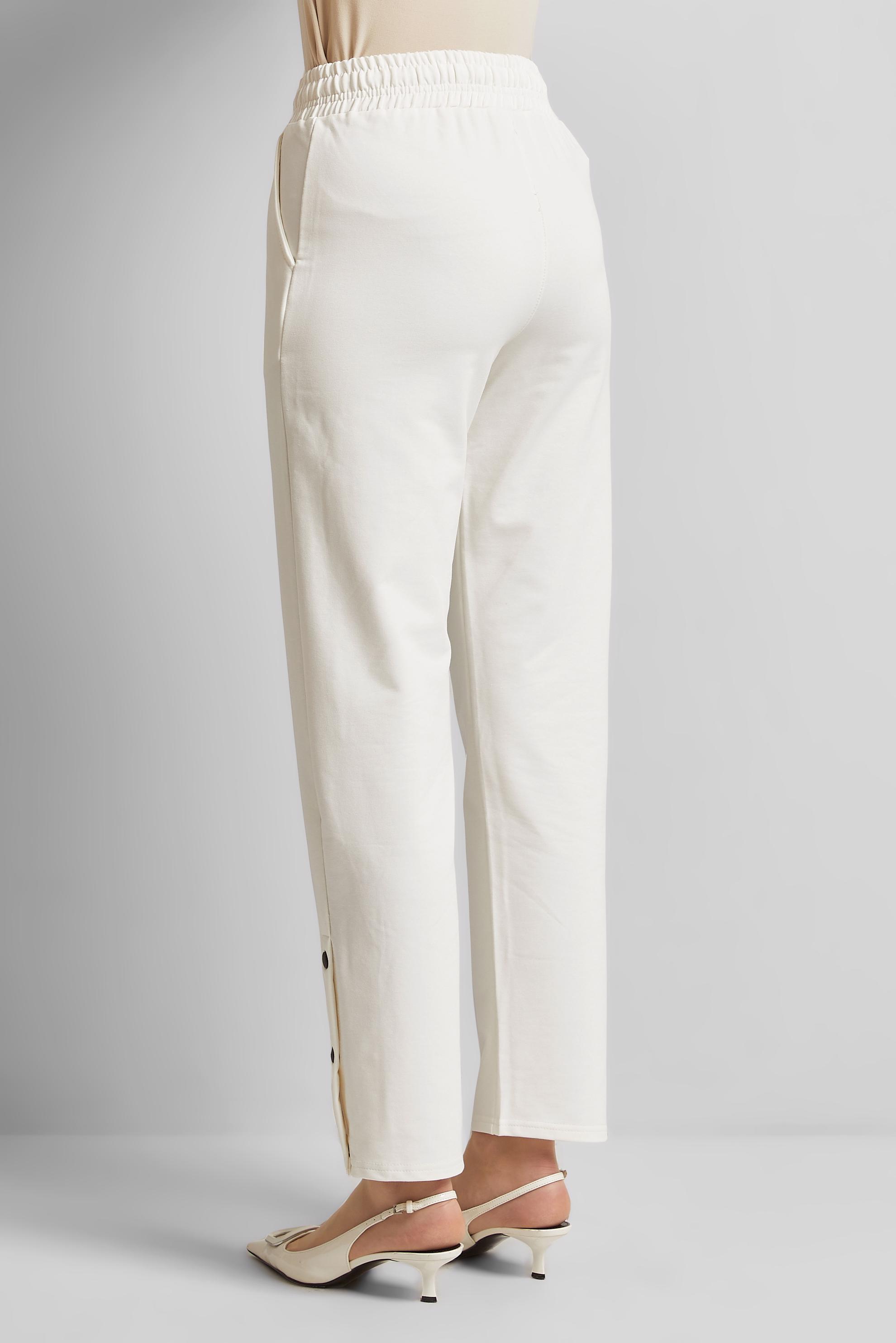 Hijab clothing WHITE ELASTIC WAIST TRACKSUIT PANTS 70570