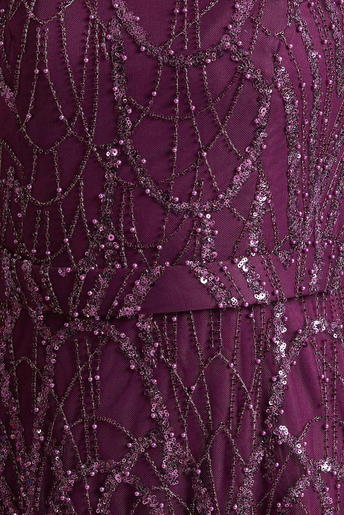 Tesettür giyim MÜRDÜM PAYETLİ ABİYE ELBİSE 50508