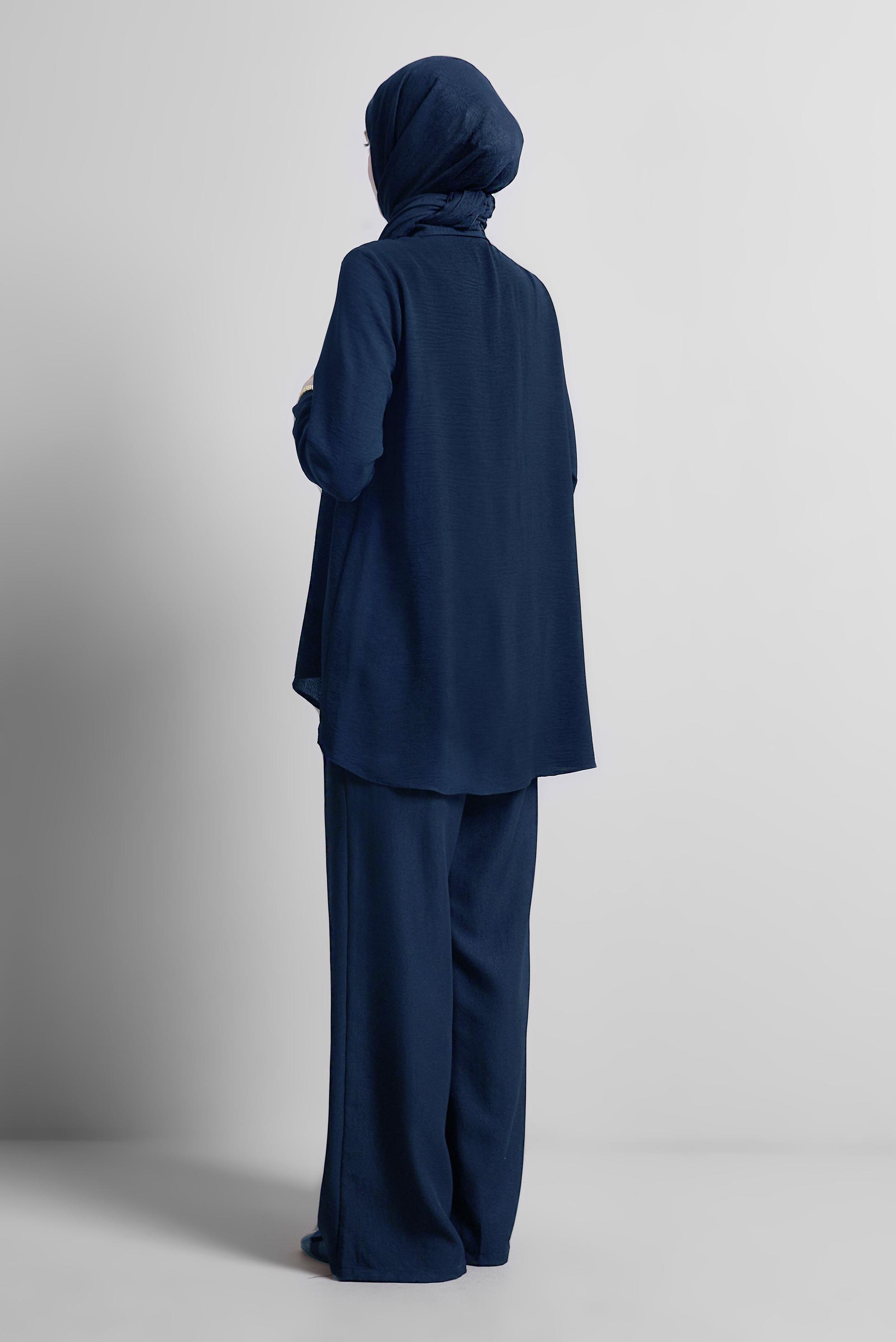 Vêtements hijab BLEU MARINE 45521 JADE BLUZ 38-46 TEK 42