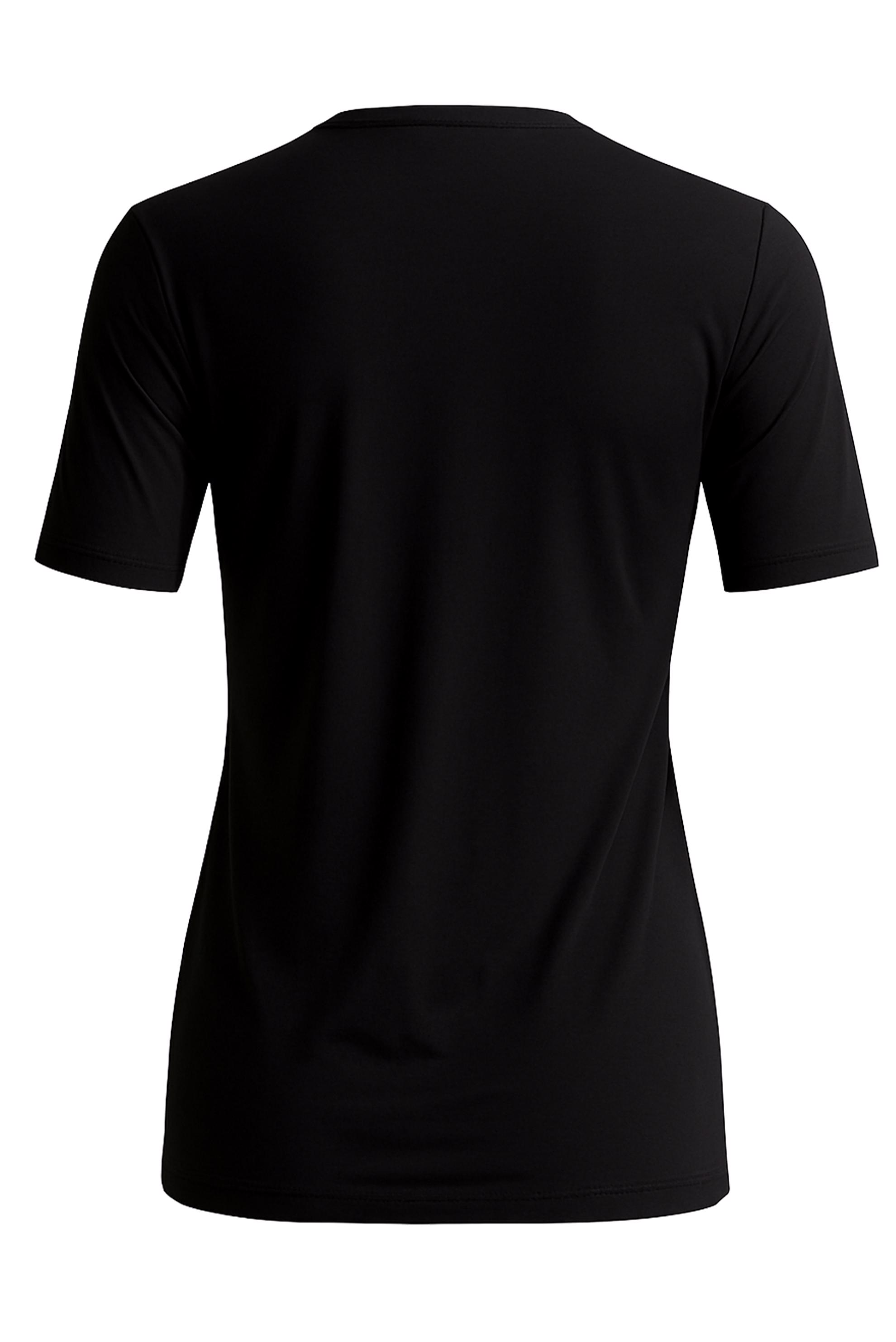 Tesettür giyim SİYAH KISA KOLLU BODY 45639