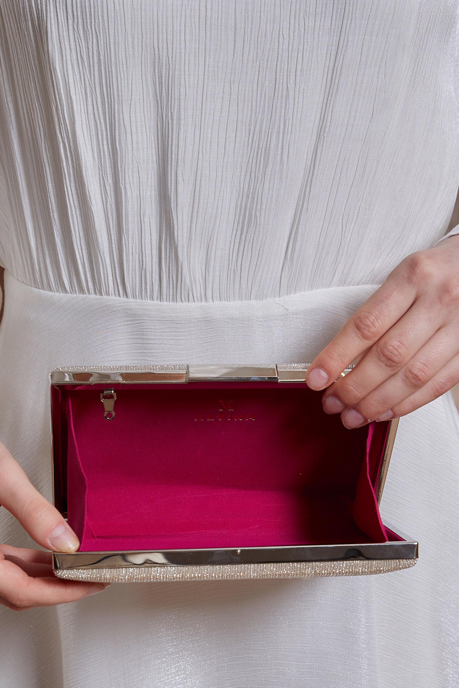 Hijab clothing GOLD ALVINA EVENING BAG 037