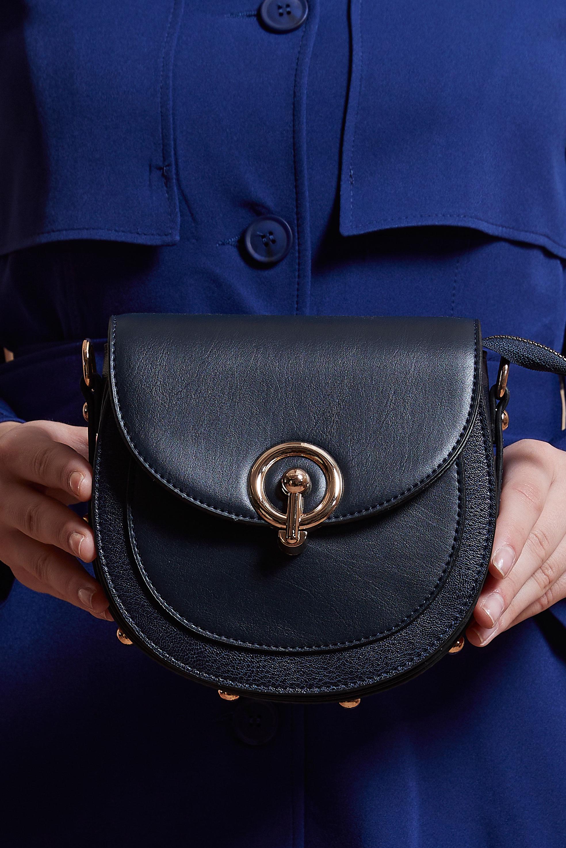 Tesettür giyim LACİVERT ALVİNA ÇANTA 928