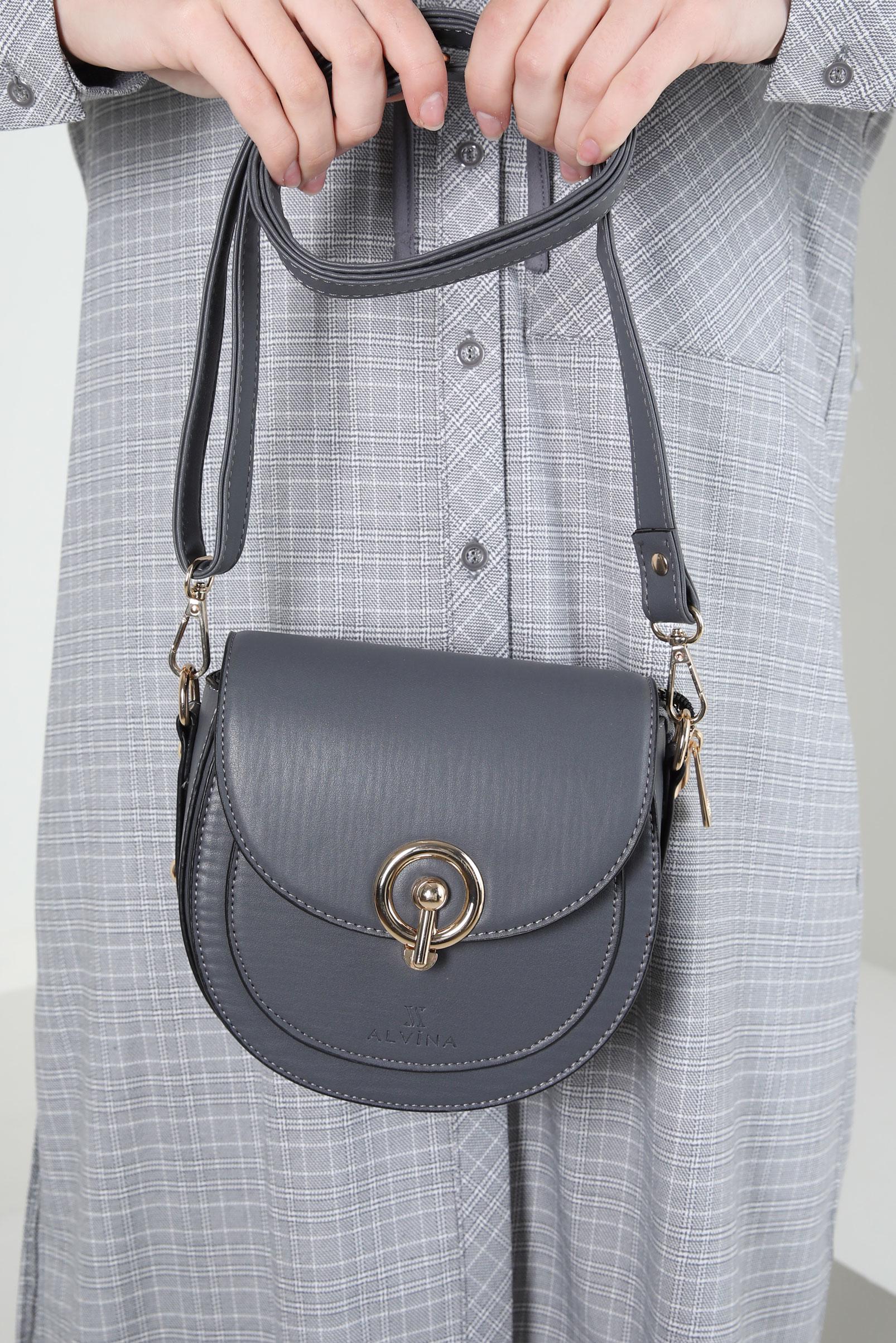 Tesettür giyim BEJ ALVİNA ÇANTA 928