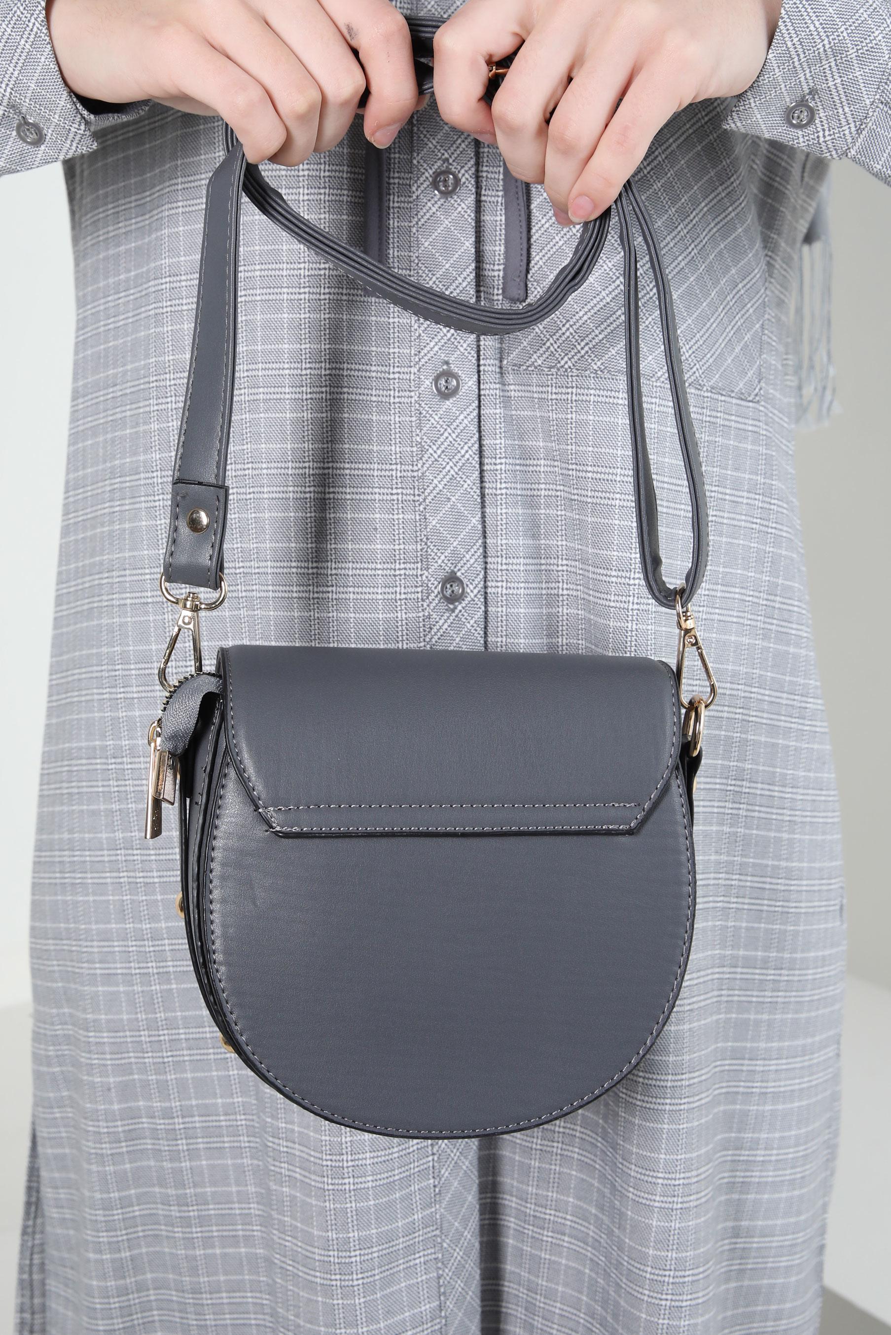 Tesettür giyim BEJ ALVİNA ÇANTA 928